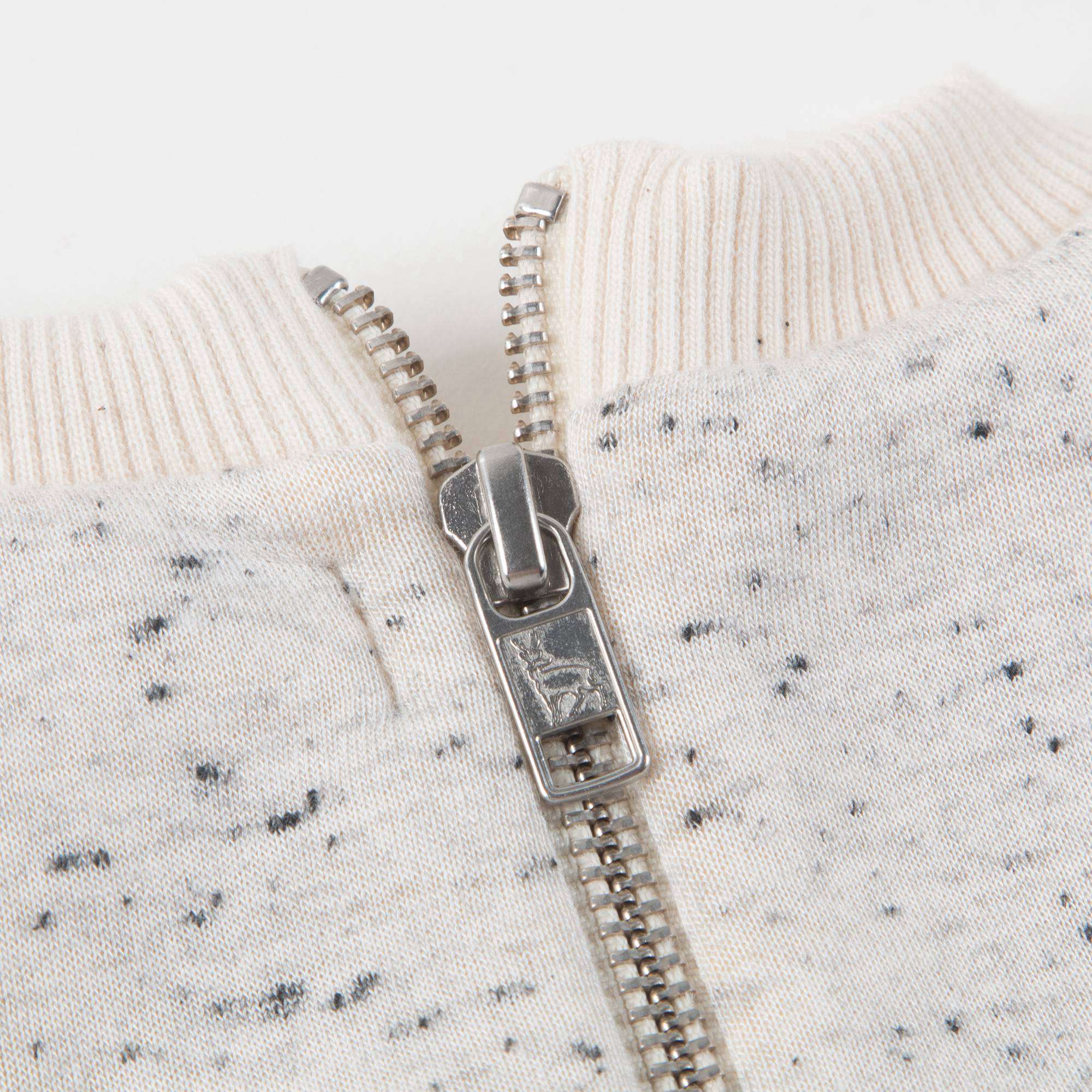 Girls Beige “Swan” Sweater