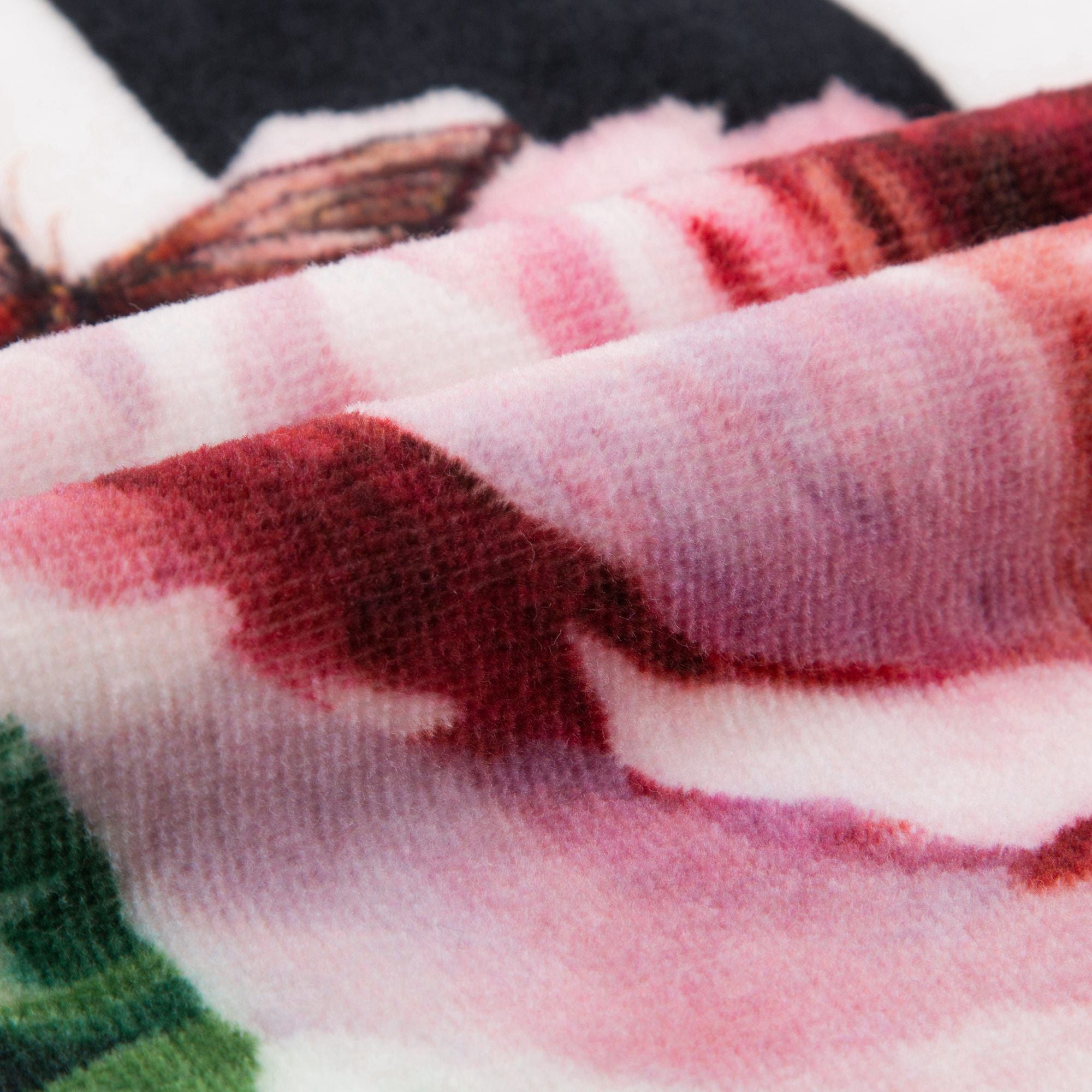 Girls Pink Flower Cotton Kerchief