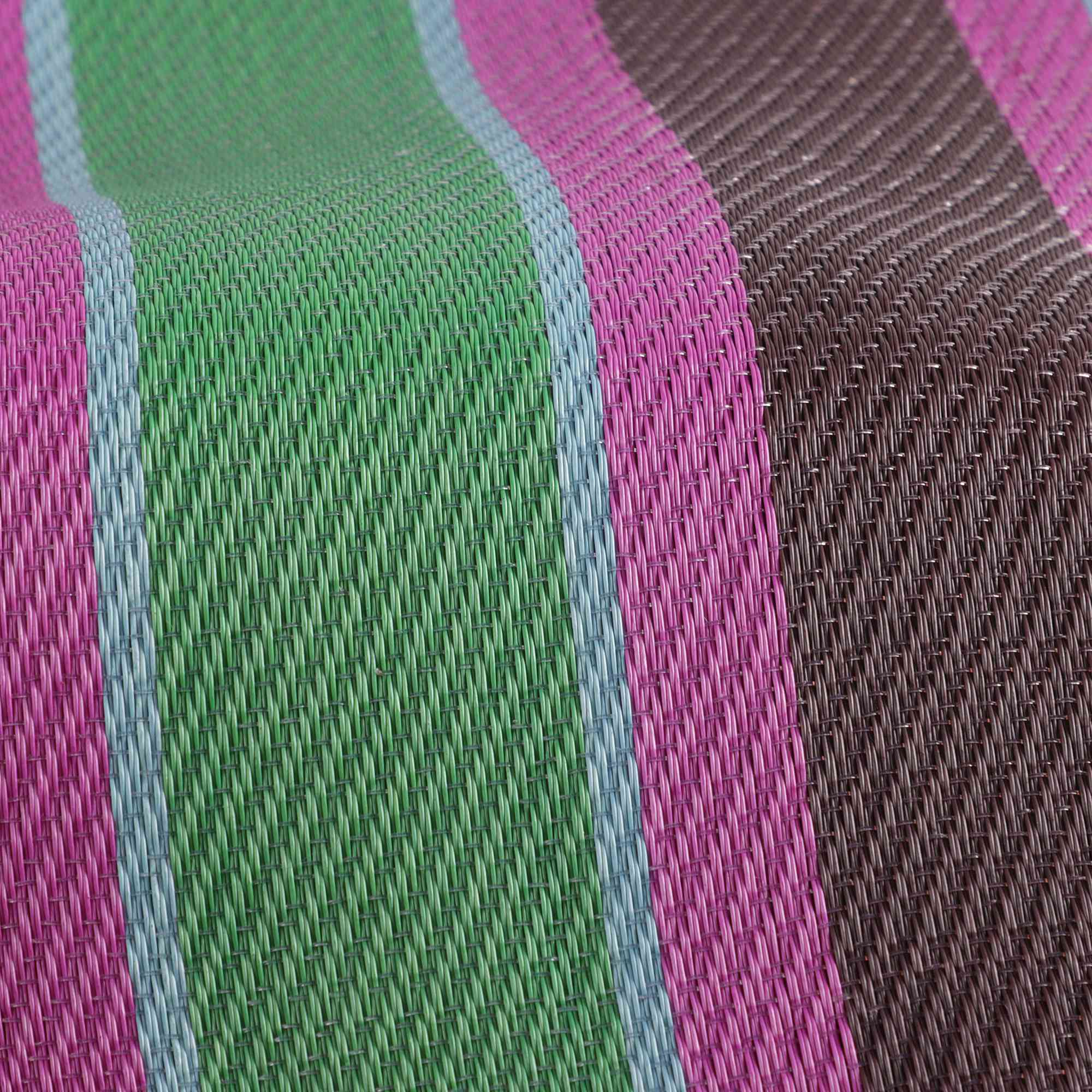 绿色条纹Logo手提袋(39x31cm)