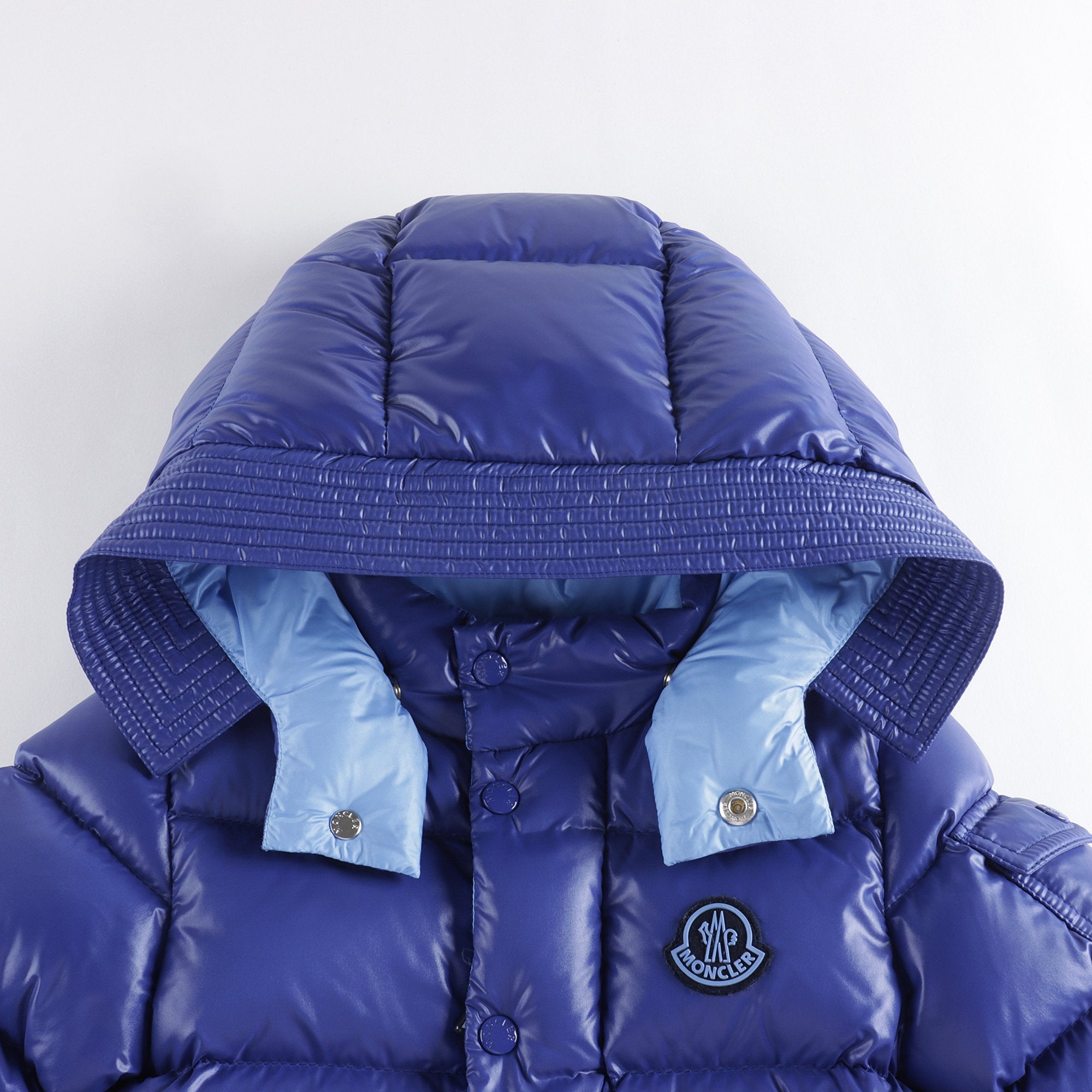 Baby Boys Blue "LUCE" Padded Down Jacket