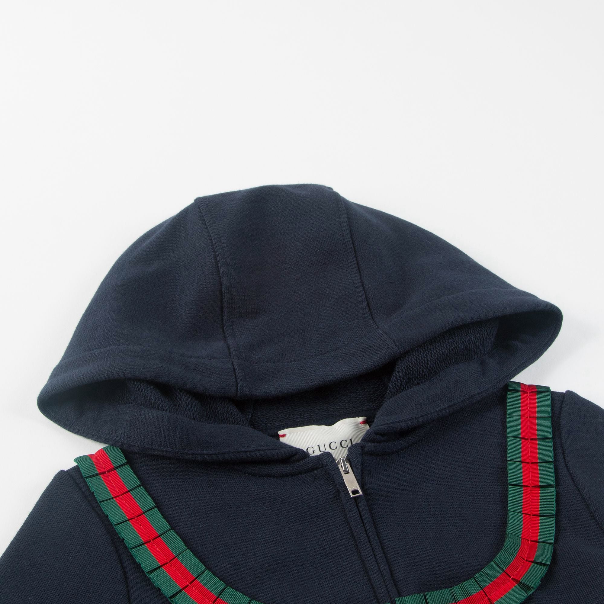 Girls Blue Jersey Cotton Sweatshirt