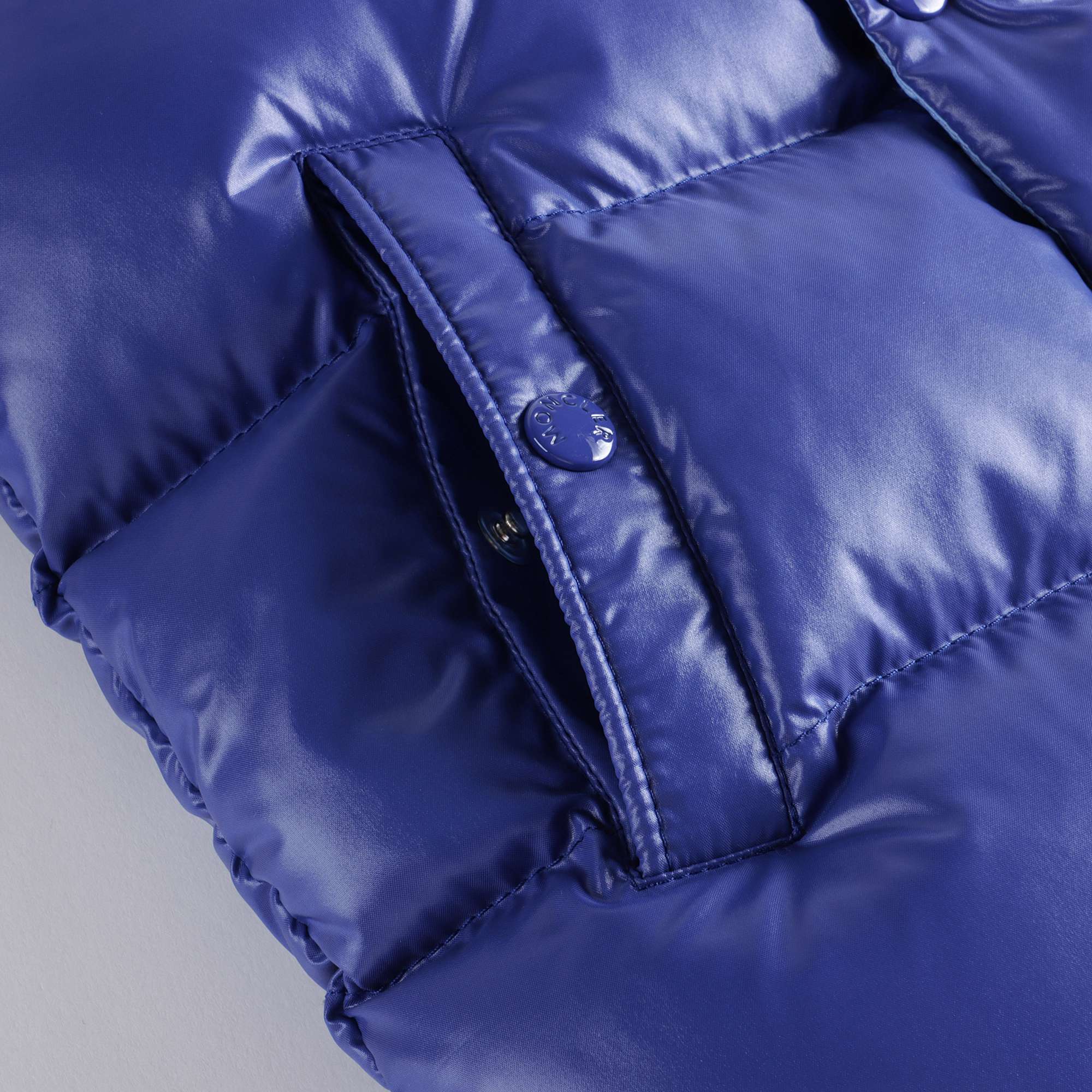 Baby Boys Blue "LUCE" Padded Down Jacket