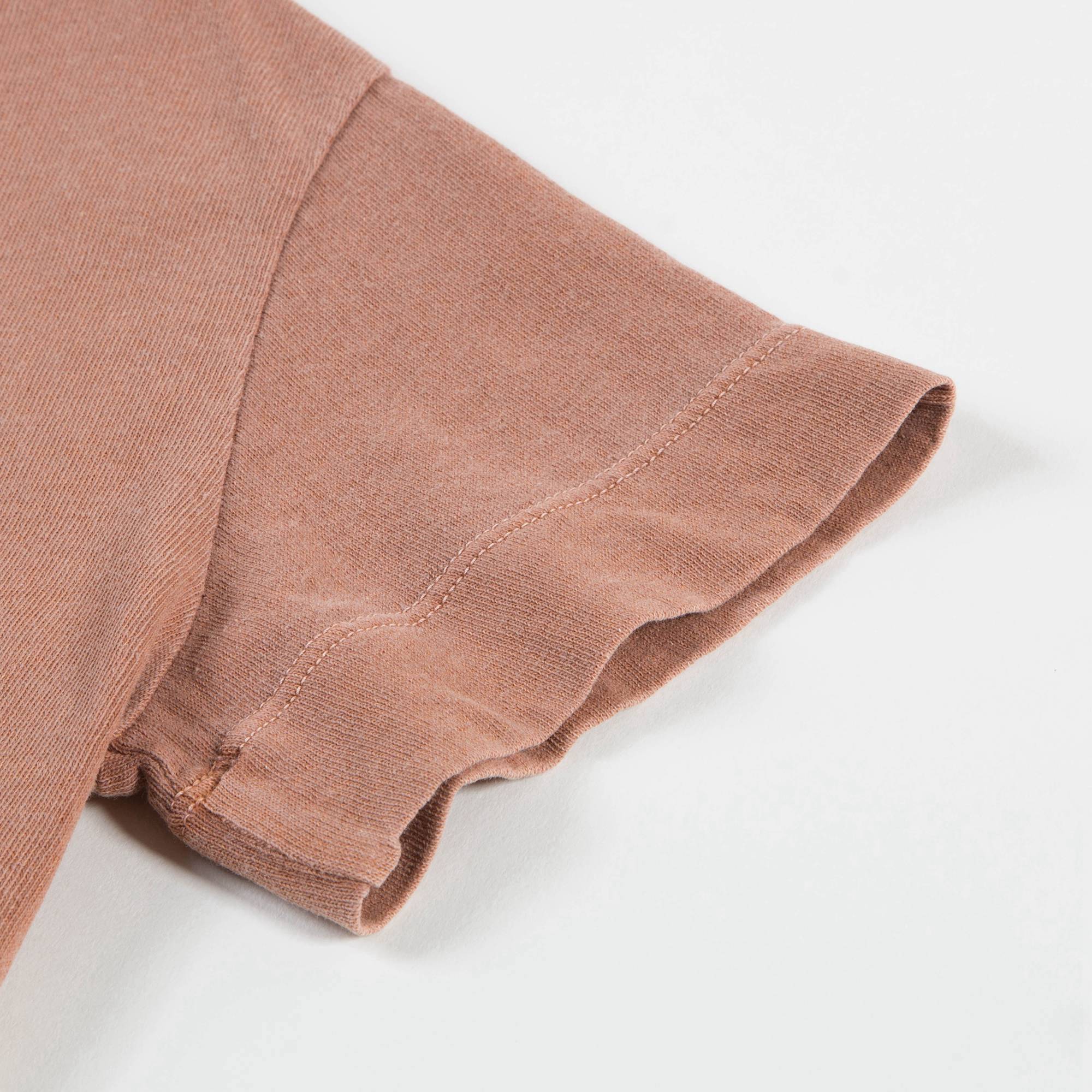 Girls Brown Bird Cotton T-shirt