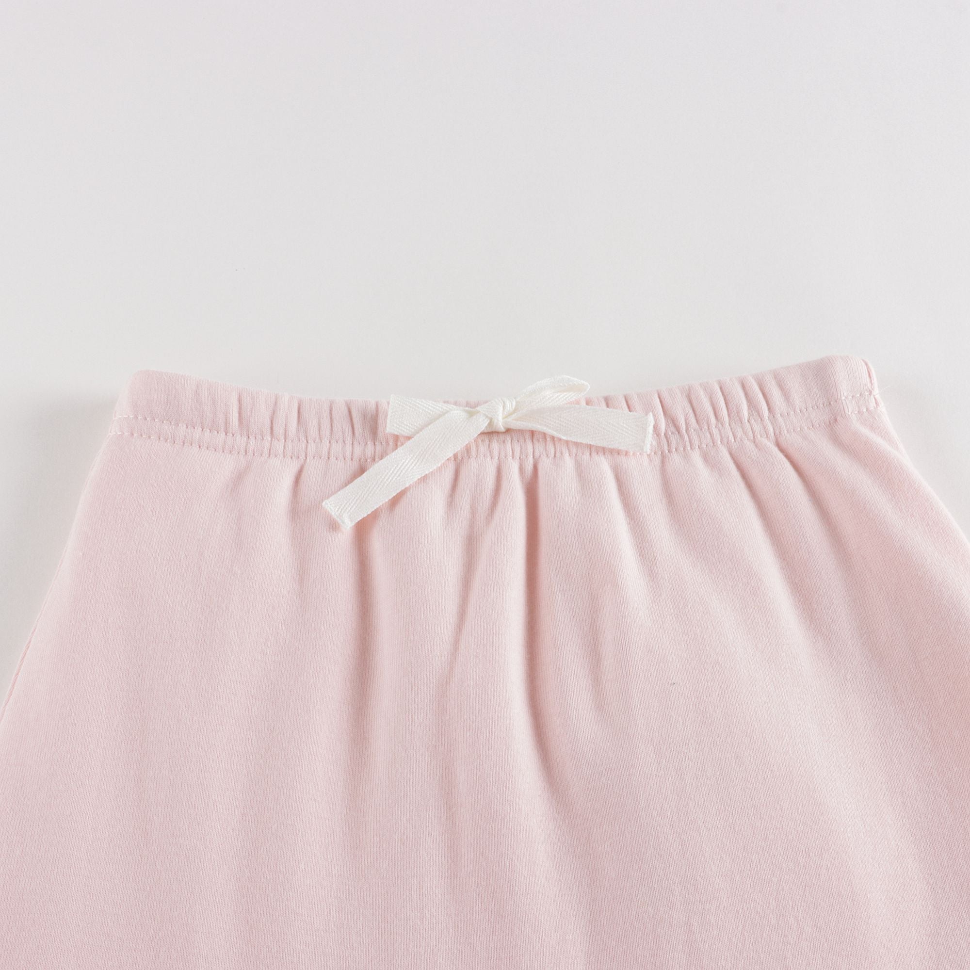 Baby Girls Pink Cotton Trousers