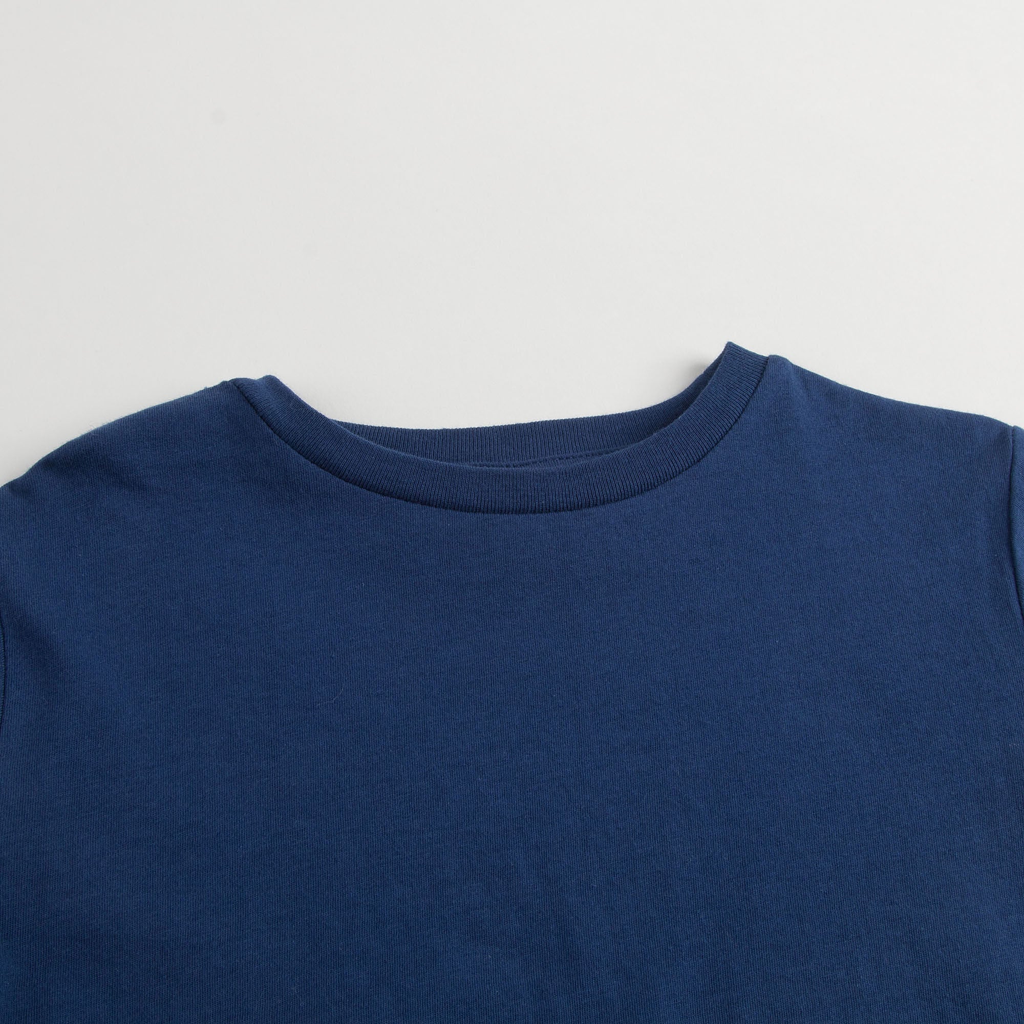 Girls Blue Cotton T-shirt - CÉMAROSE | Children's Fashion Store - 3