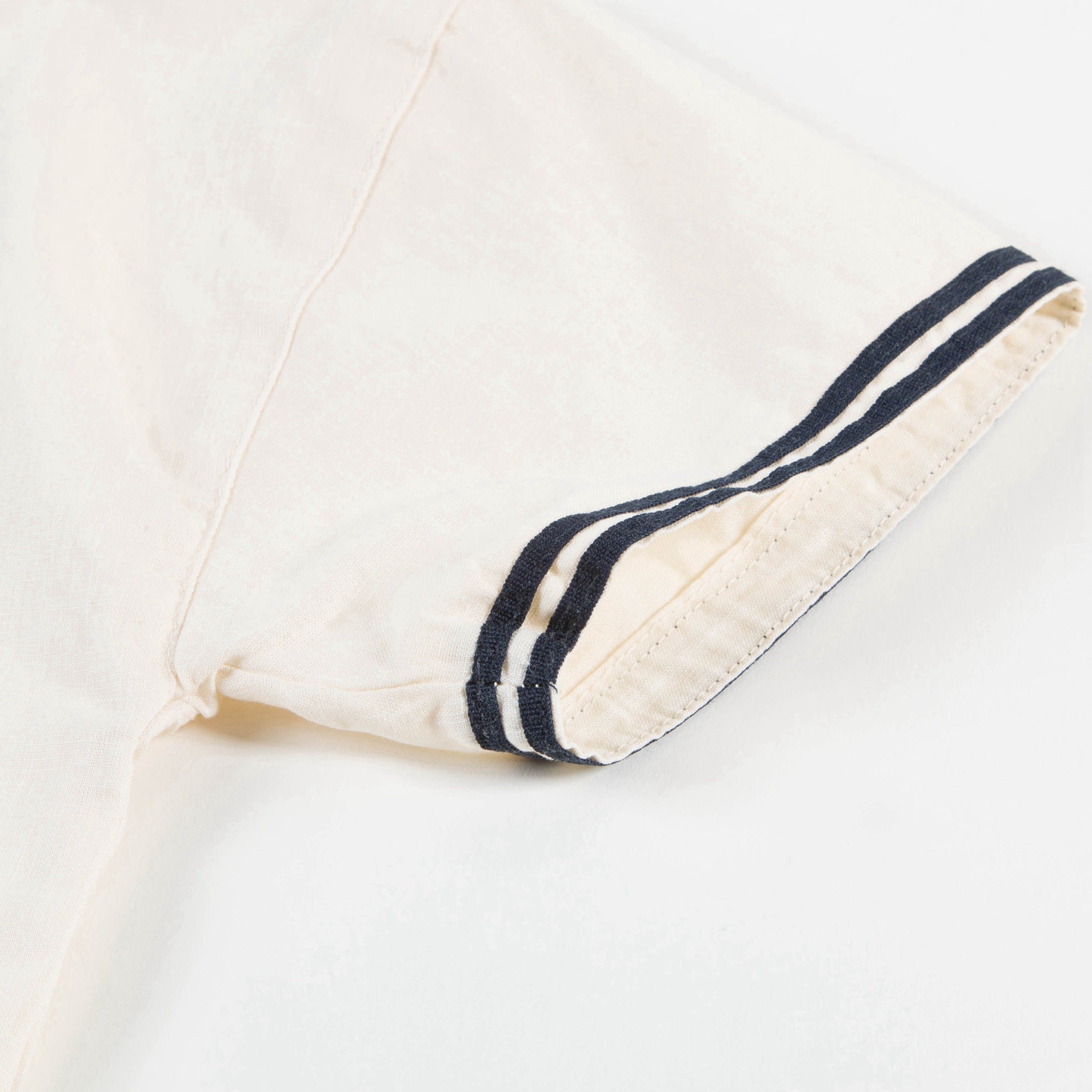 Girls Raw White Blue Logo Cotton T-shirt