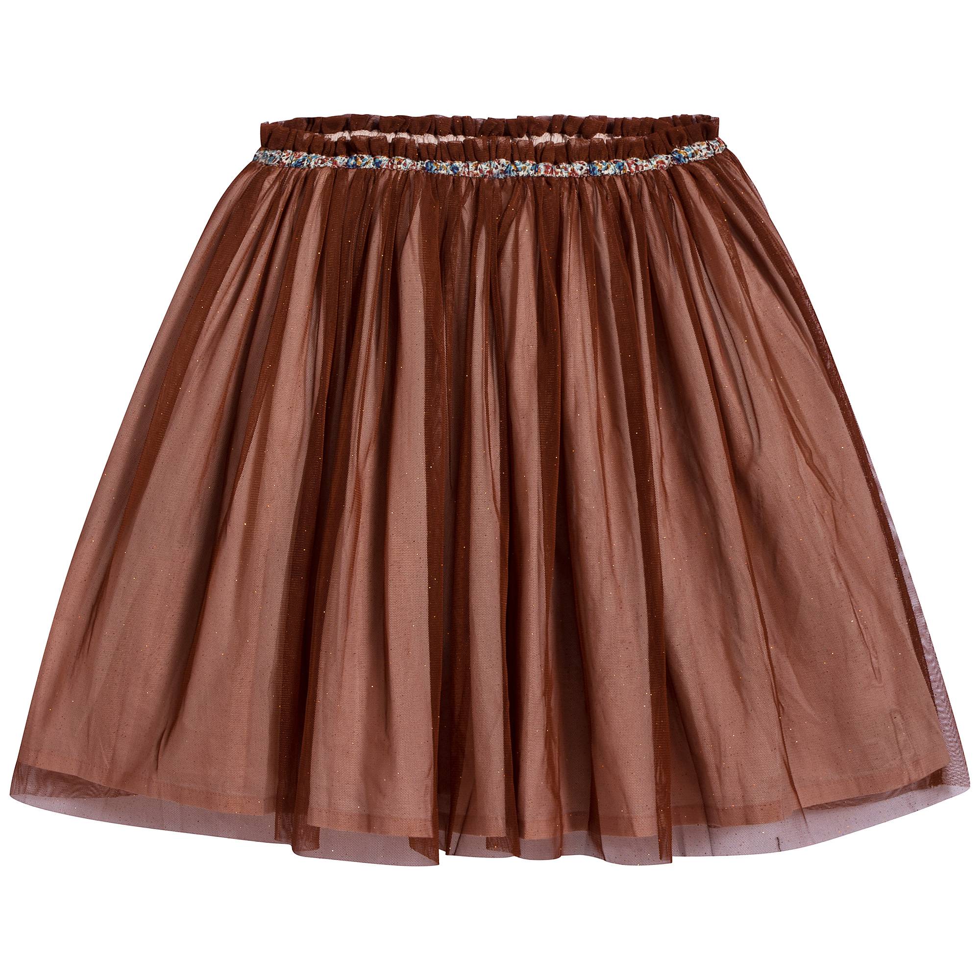 Girls Chestnut Skirt