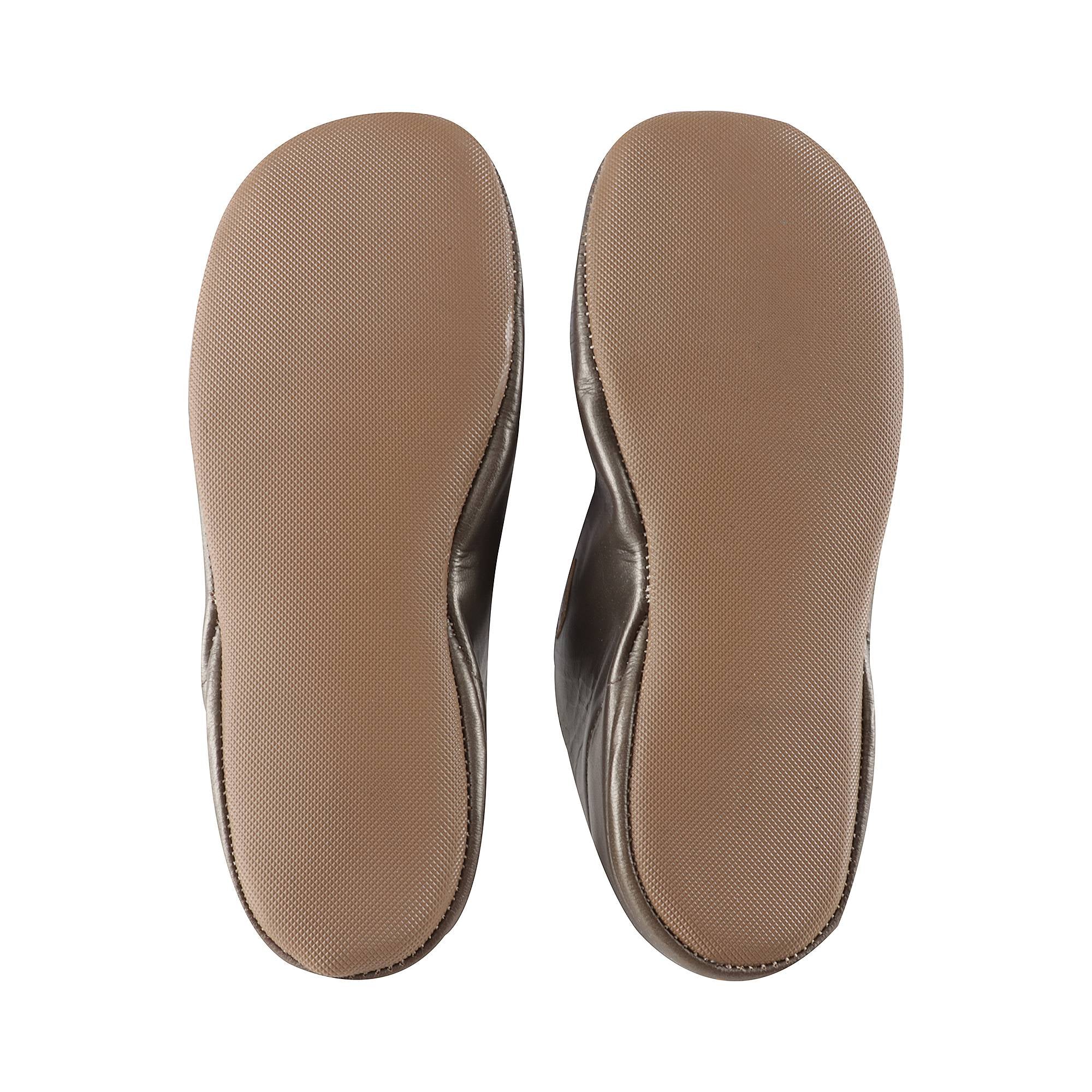 Girls Dark Grey Flats