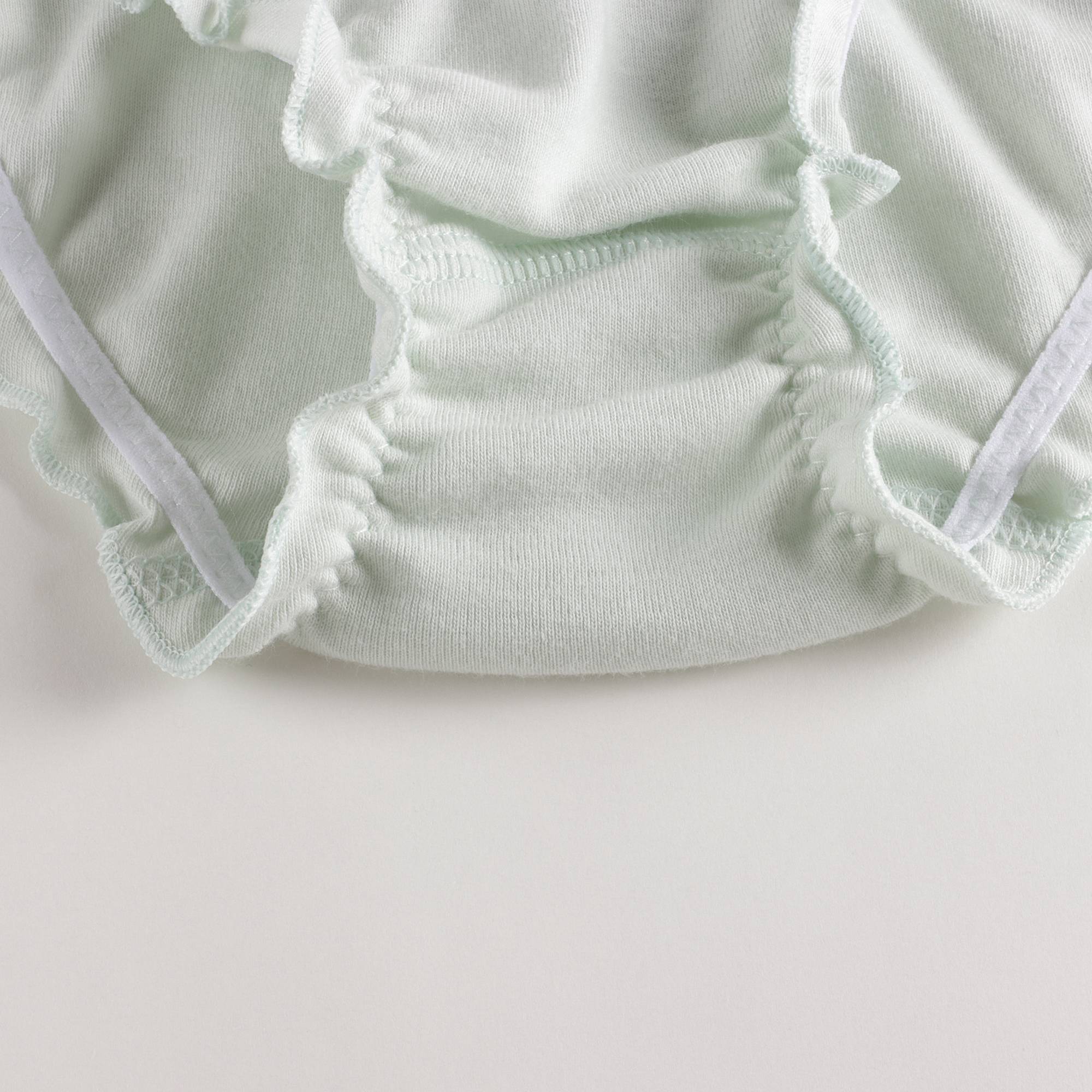 Girls Multicolor Cotton Underwear Set (3 Pack)