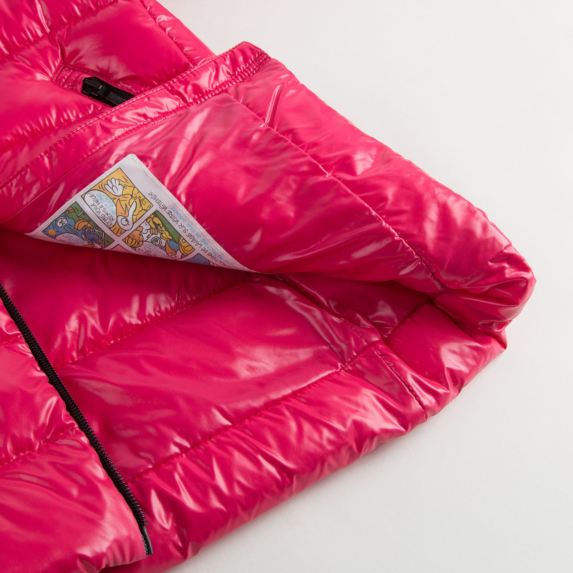 Baby Girls Light Pink Padded Down 'Moka'Jacket - CÉMAROSE | Children's Fashion Store - 8