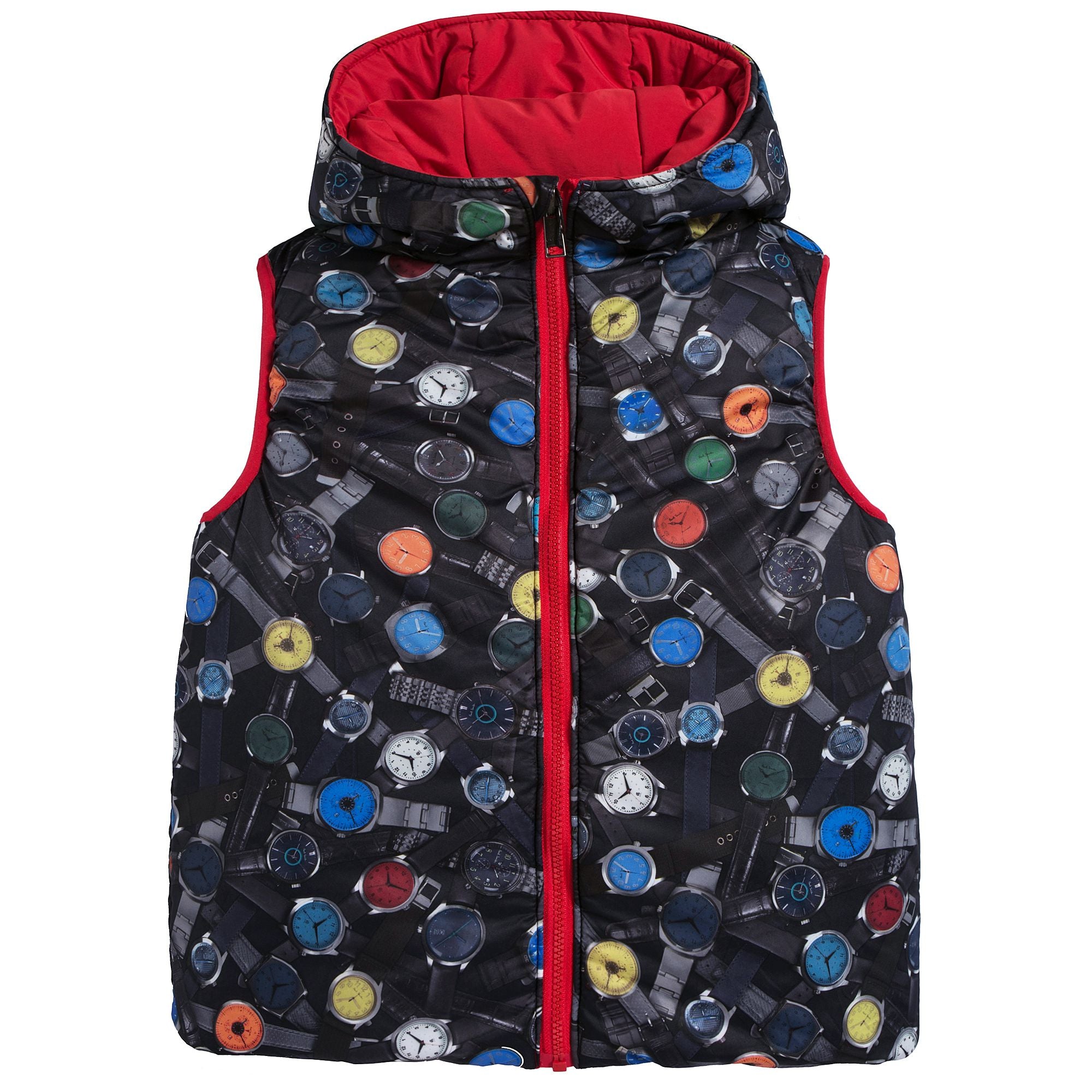 Boys & Girls Red Down Vest