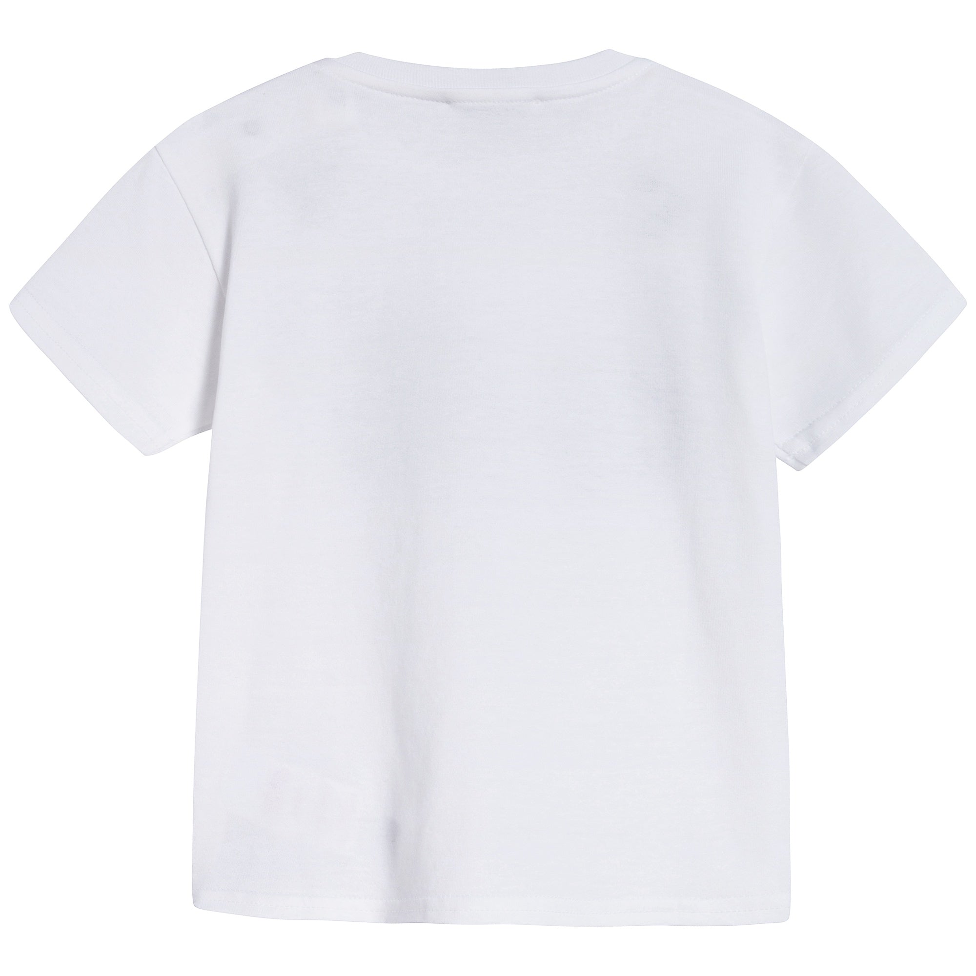 Baby Boys White "DG Family" Cotton T-shirt