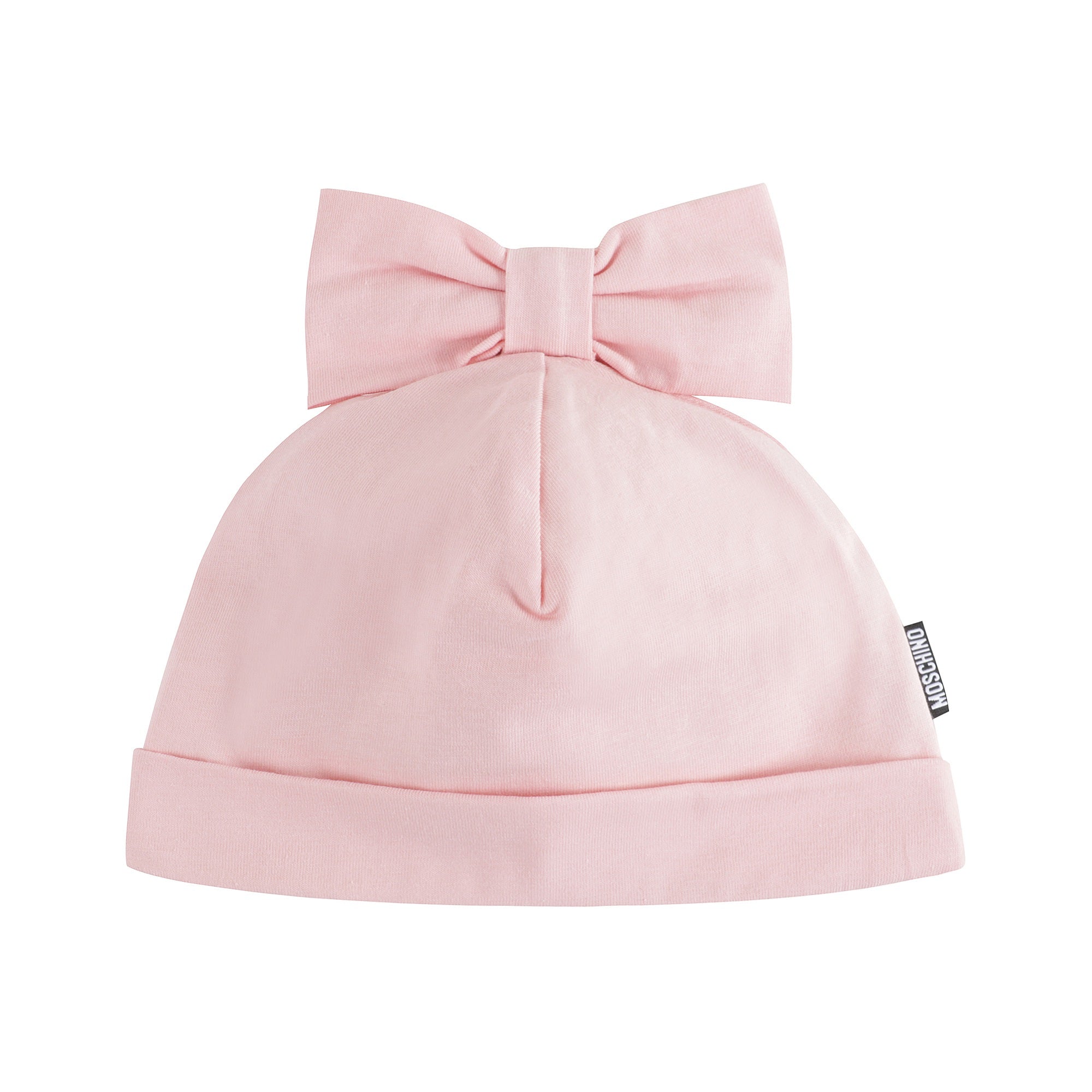 Girls Pink Logo Cotton Hat
