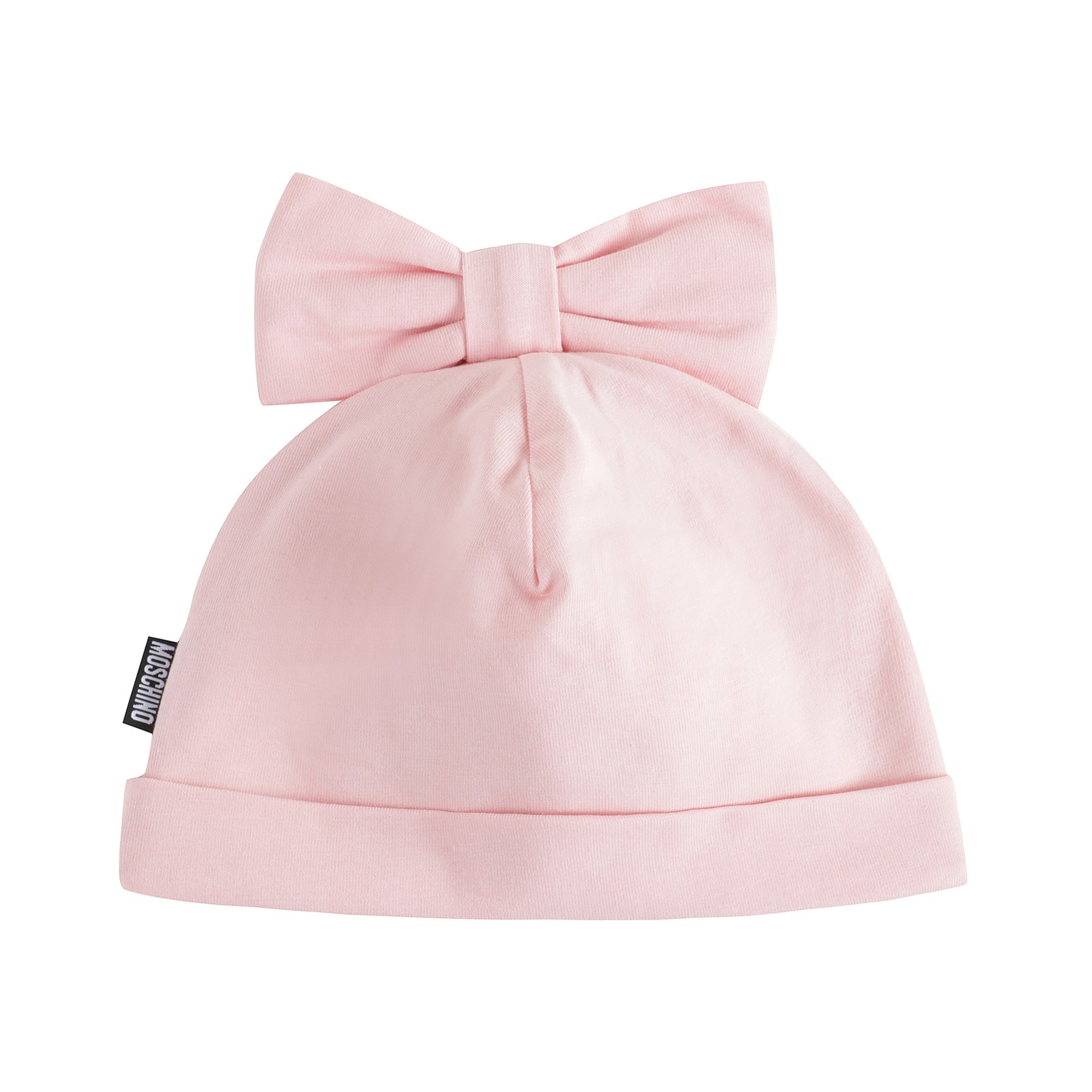 Girls Pink Logo Cotton Hat