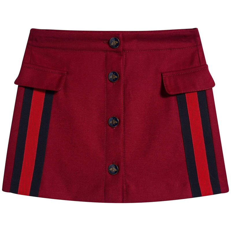 Girls Red Skirt