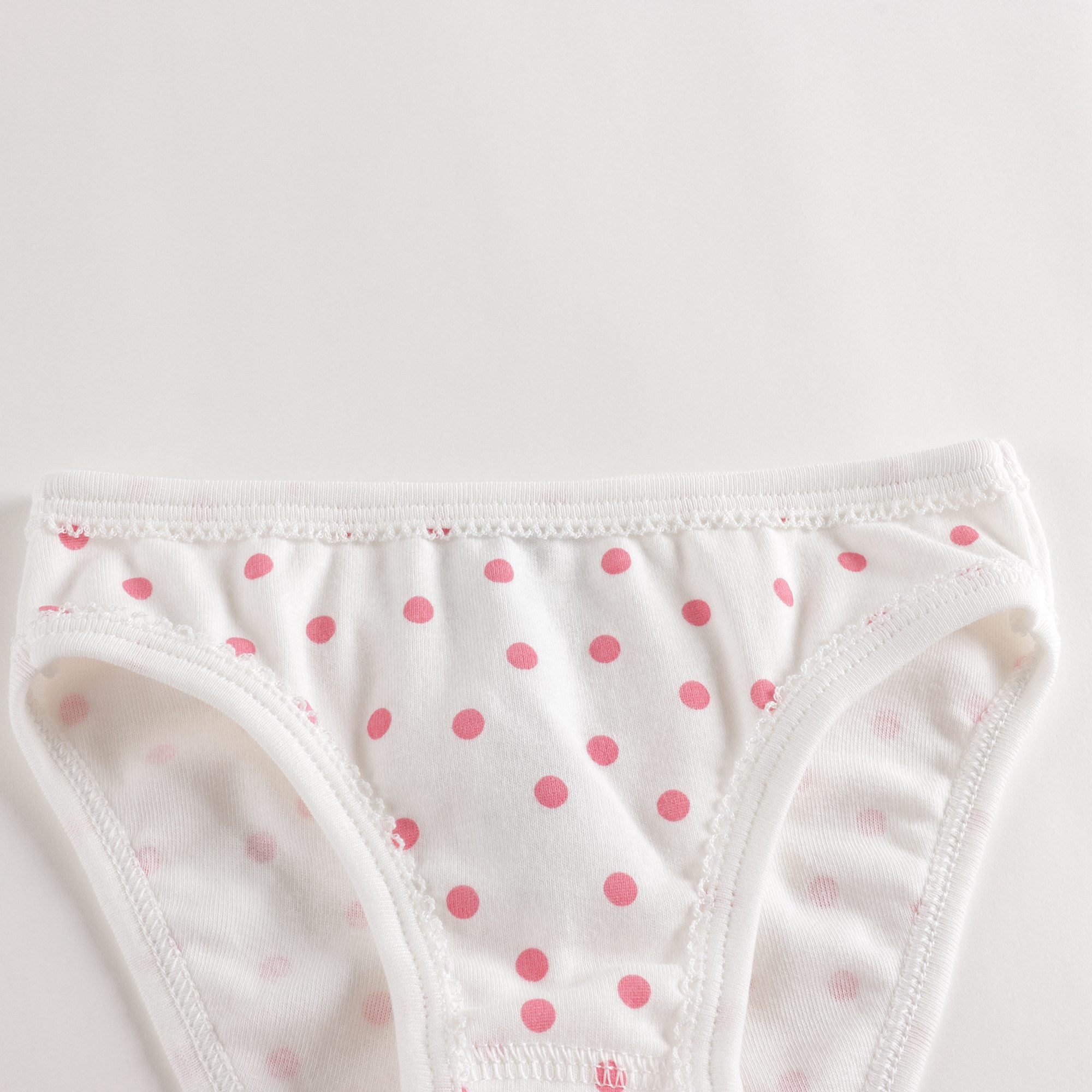 Girls Multicolor Cotton Underwear Set (5 Pack)