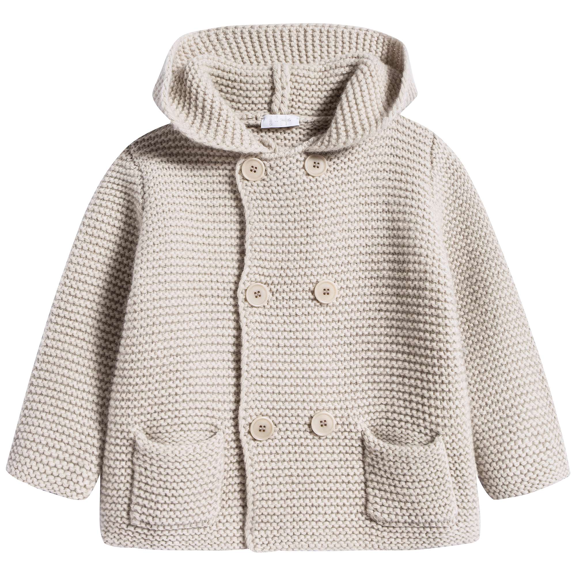 Baby Girls Vellum Beige Cardigan