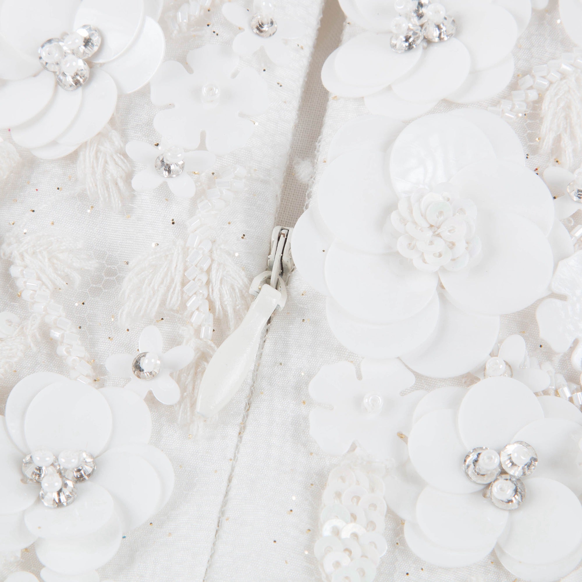 Girls White Advanced Custom Dress