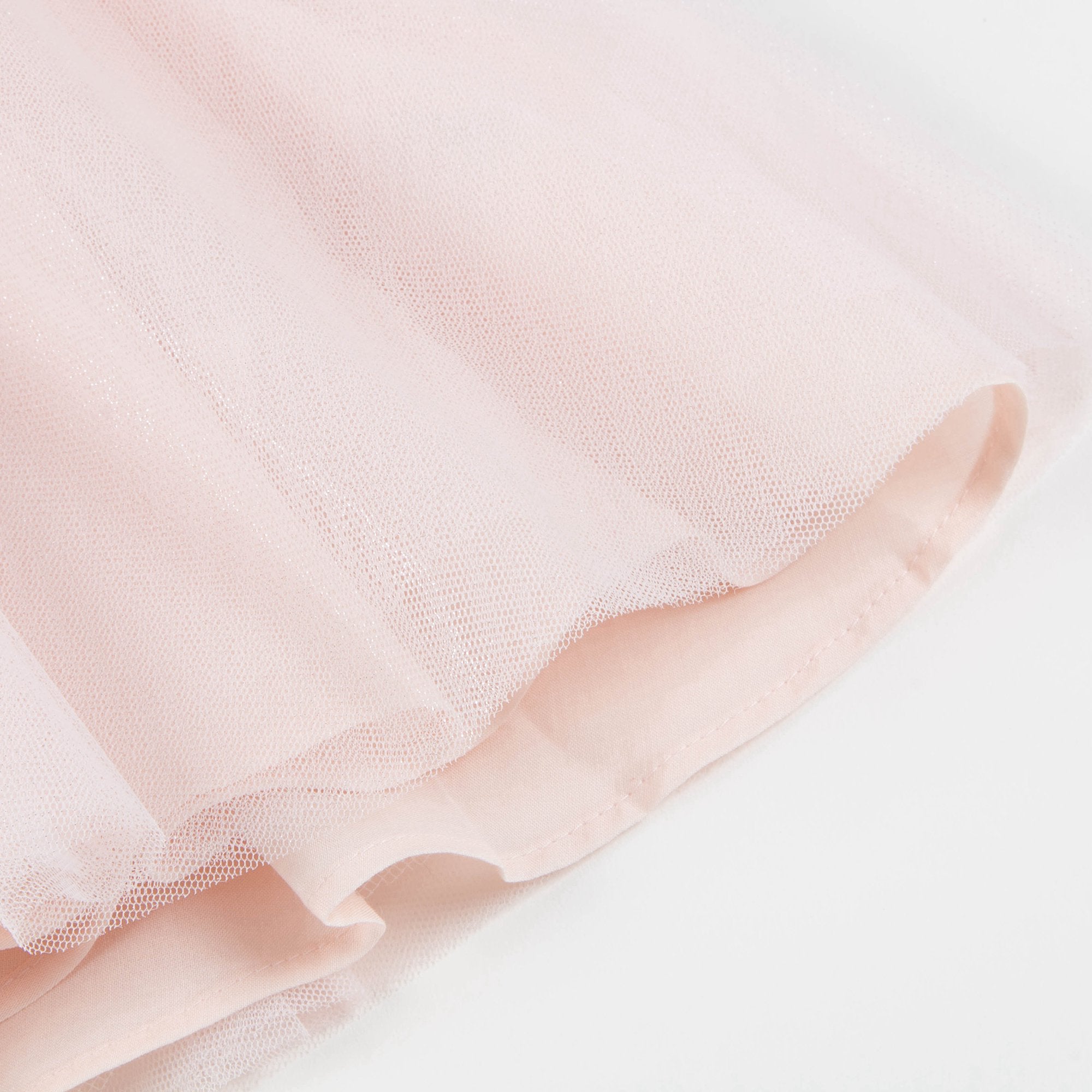 Girls Nude Clair Polyamide Dress