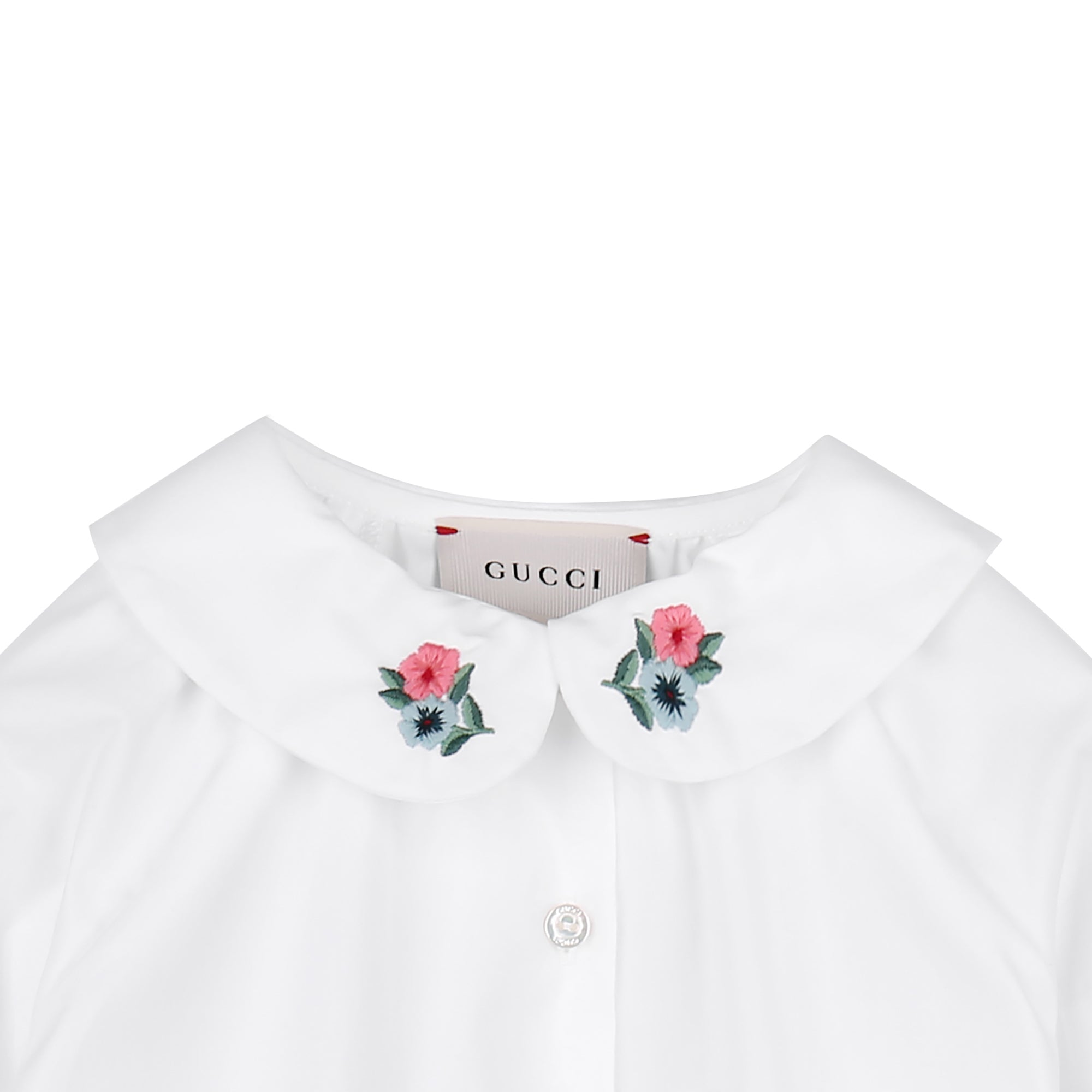 Baby Girls White 'Loved' Blouse