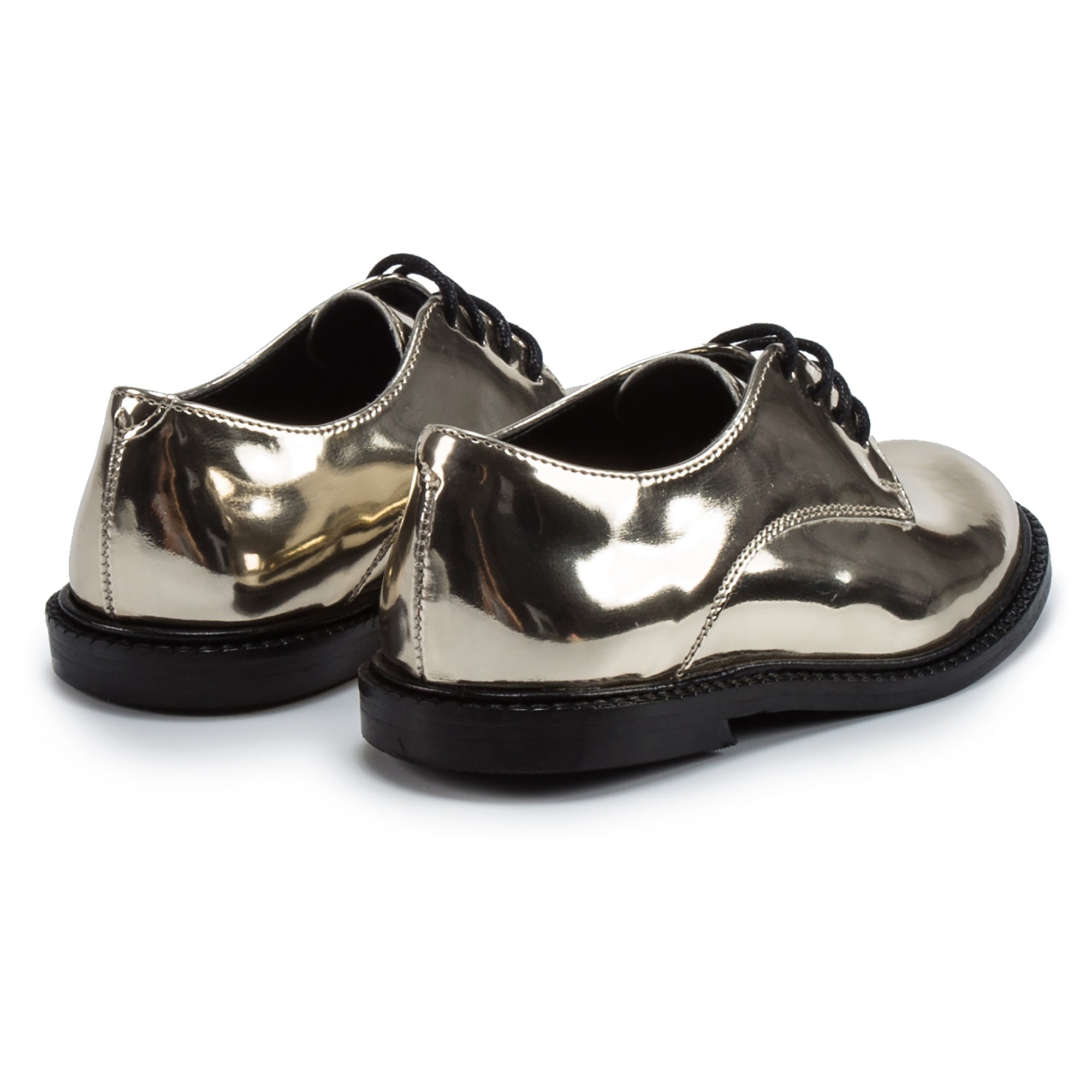 Girls Golden Ieather Shoes