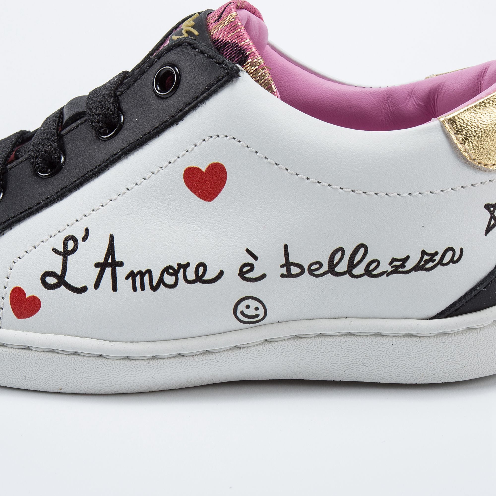 Girls White Calf Shoes