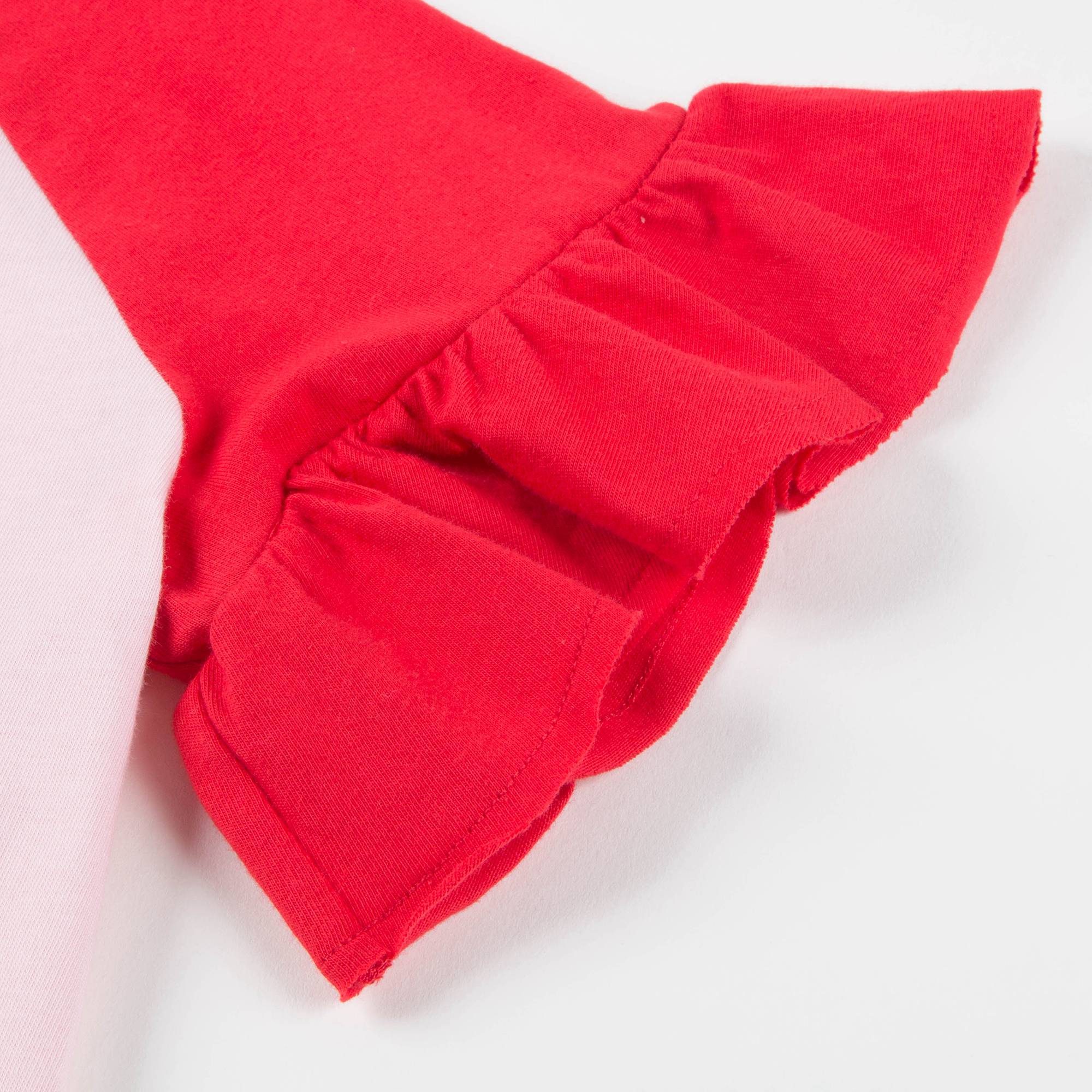 Girls Rosa & Rosso Cotton Printed T-shirt