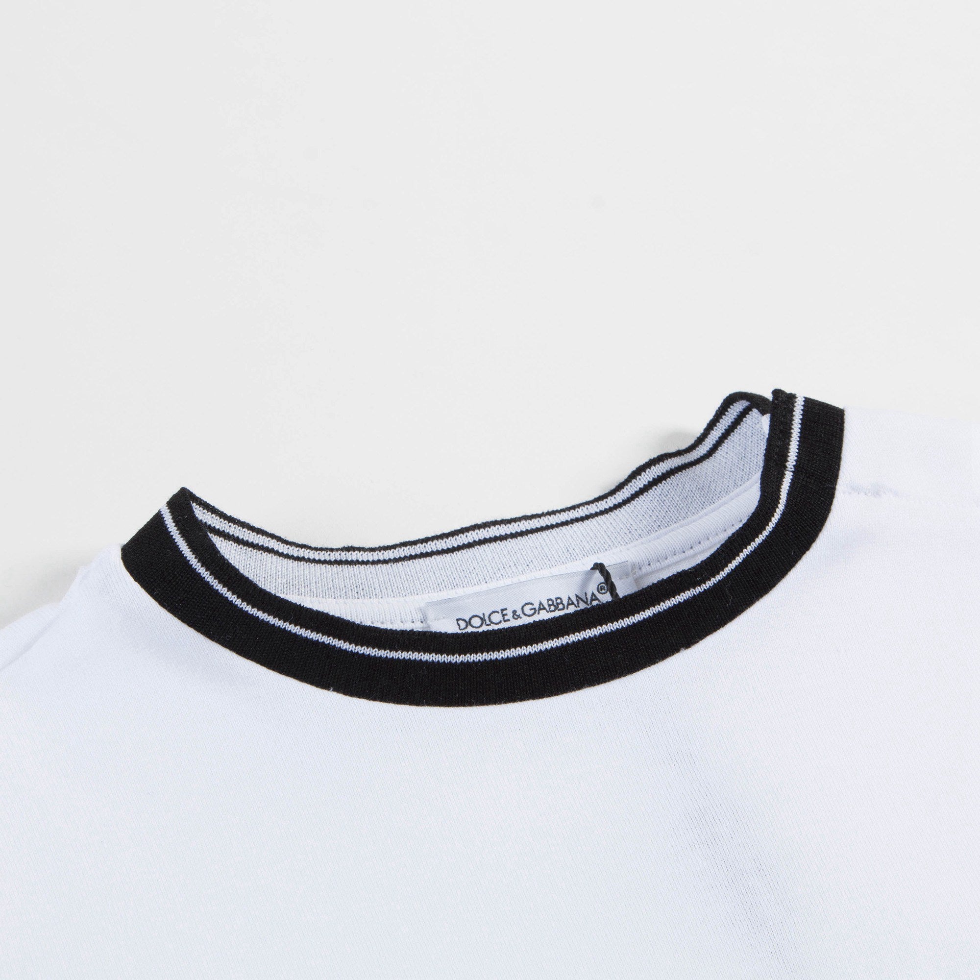 Baby White Cotton T-shirt