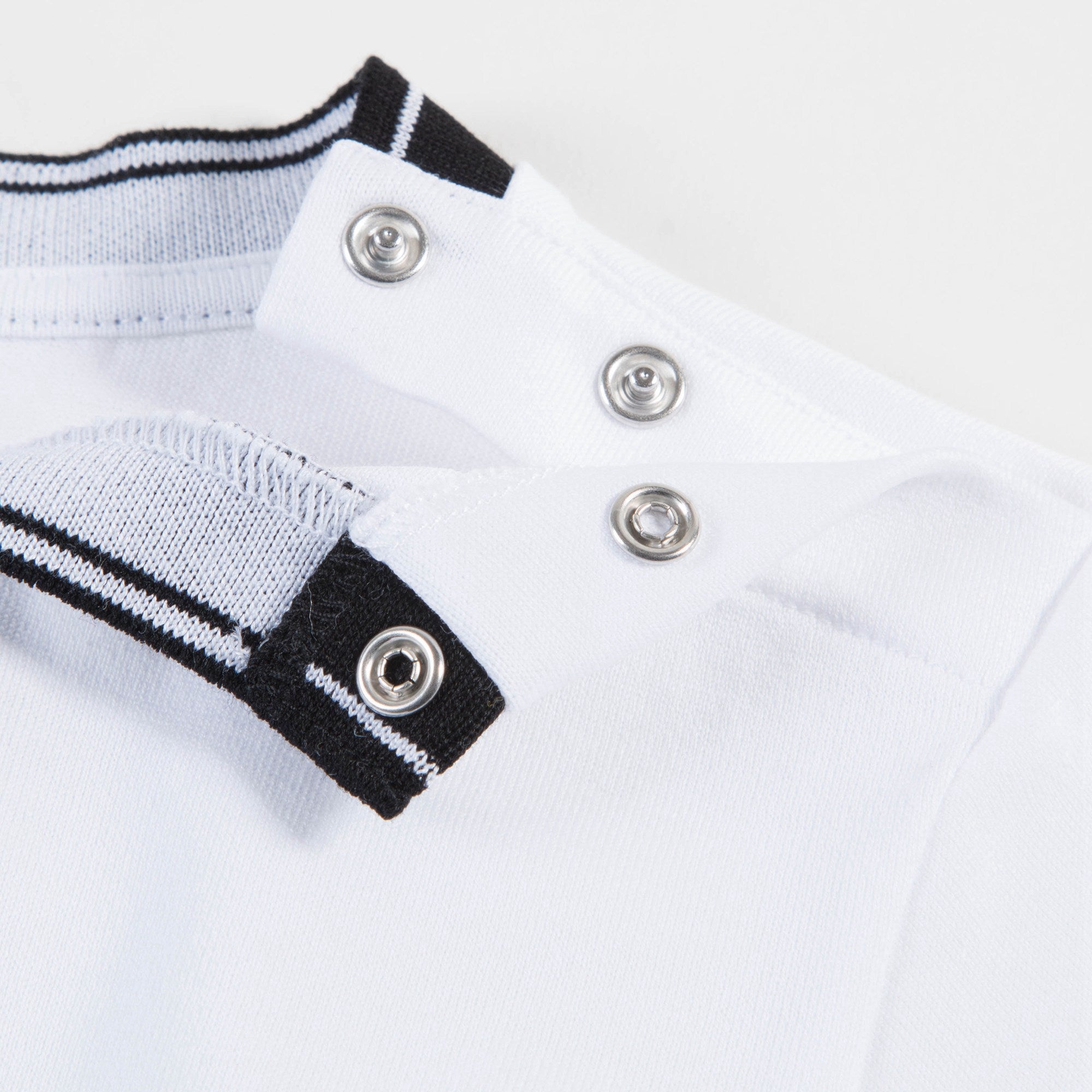 Baby White Cotton T-shirt