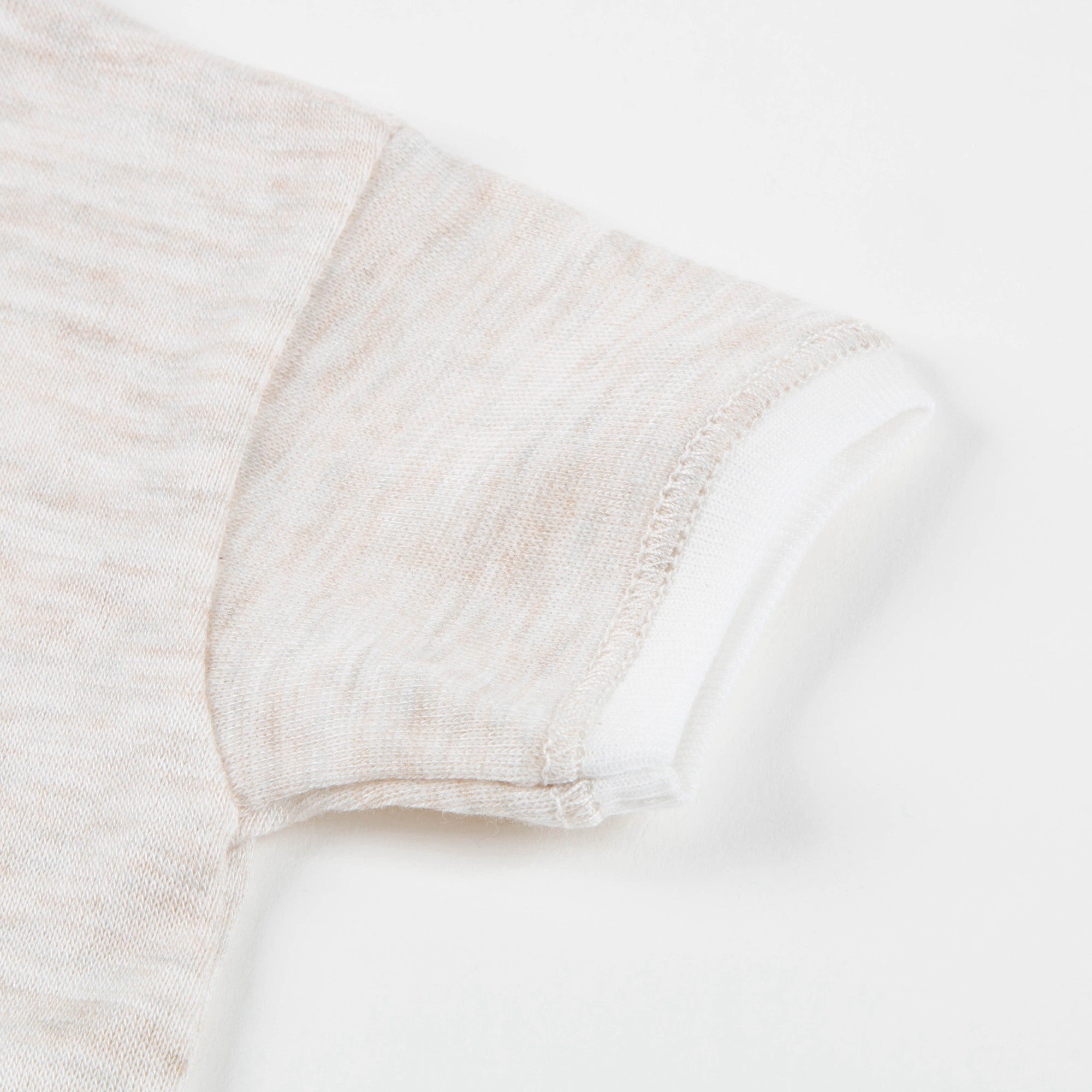 Baby Oatmeal Jersey Romper Set