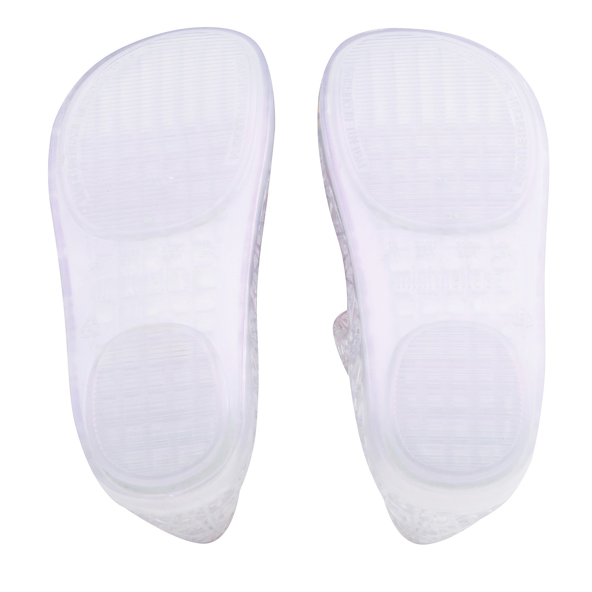 Girls White Nest Jelly Shoes