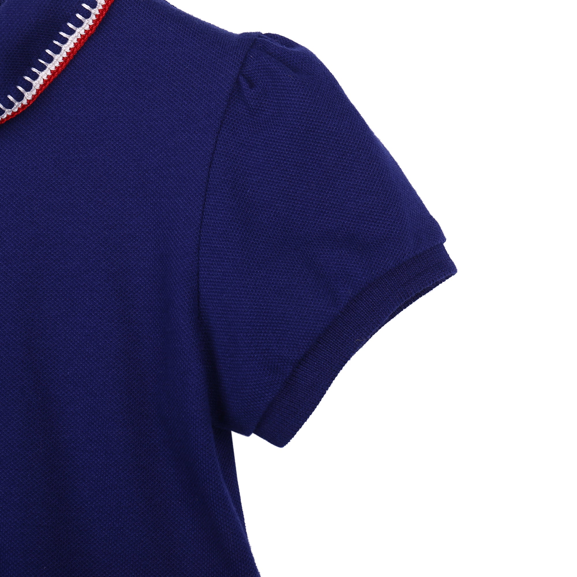 Baby Girls Blue Polo Dress