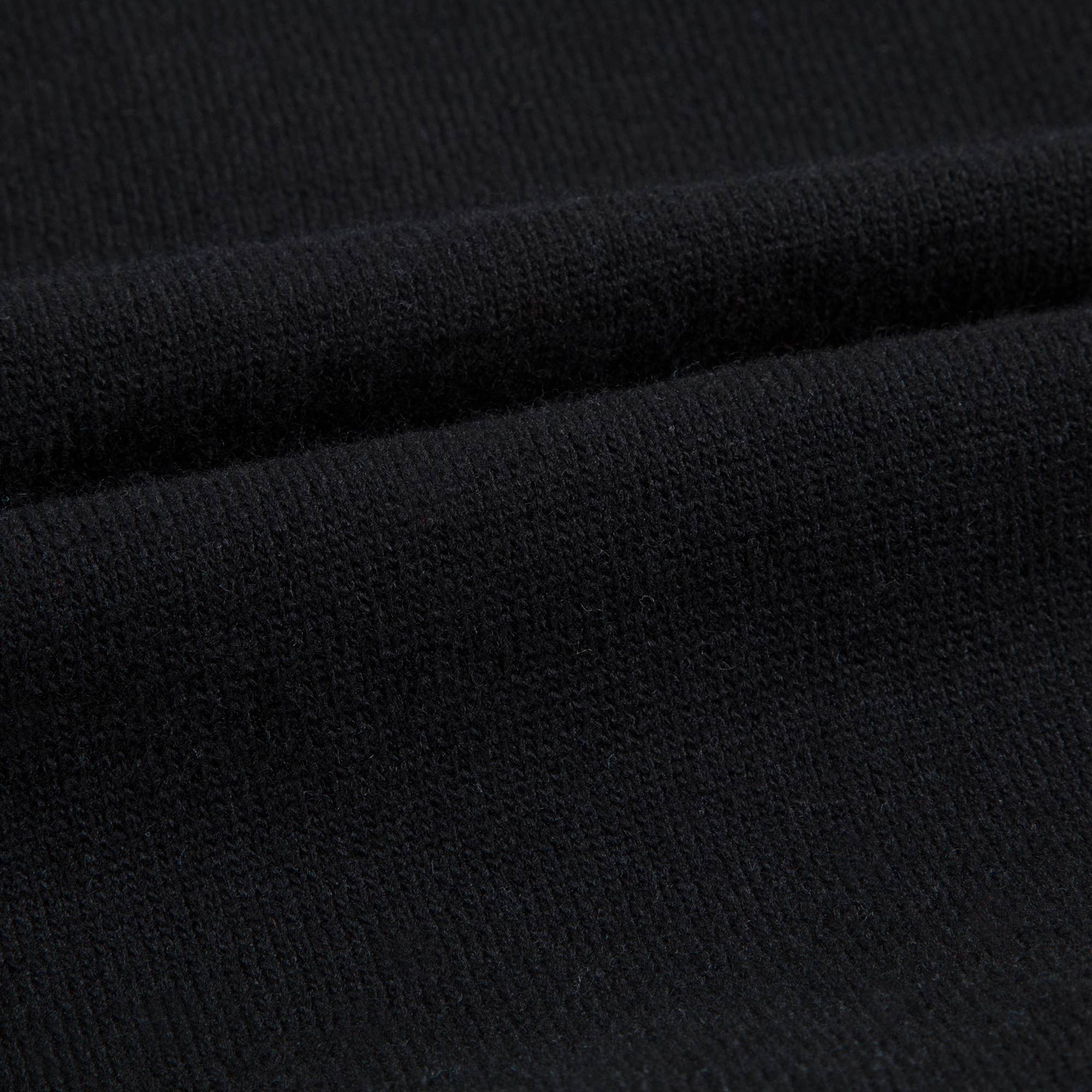 Girls Black  "Love"  Printed  Wool  Sweater