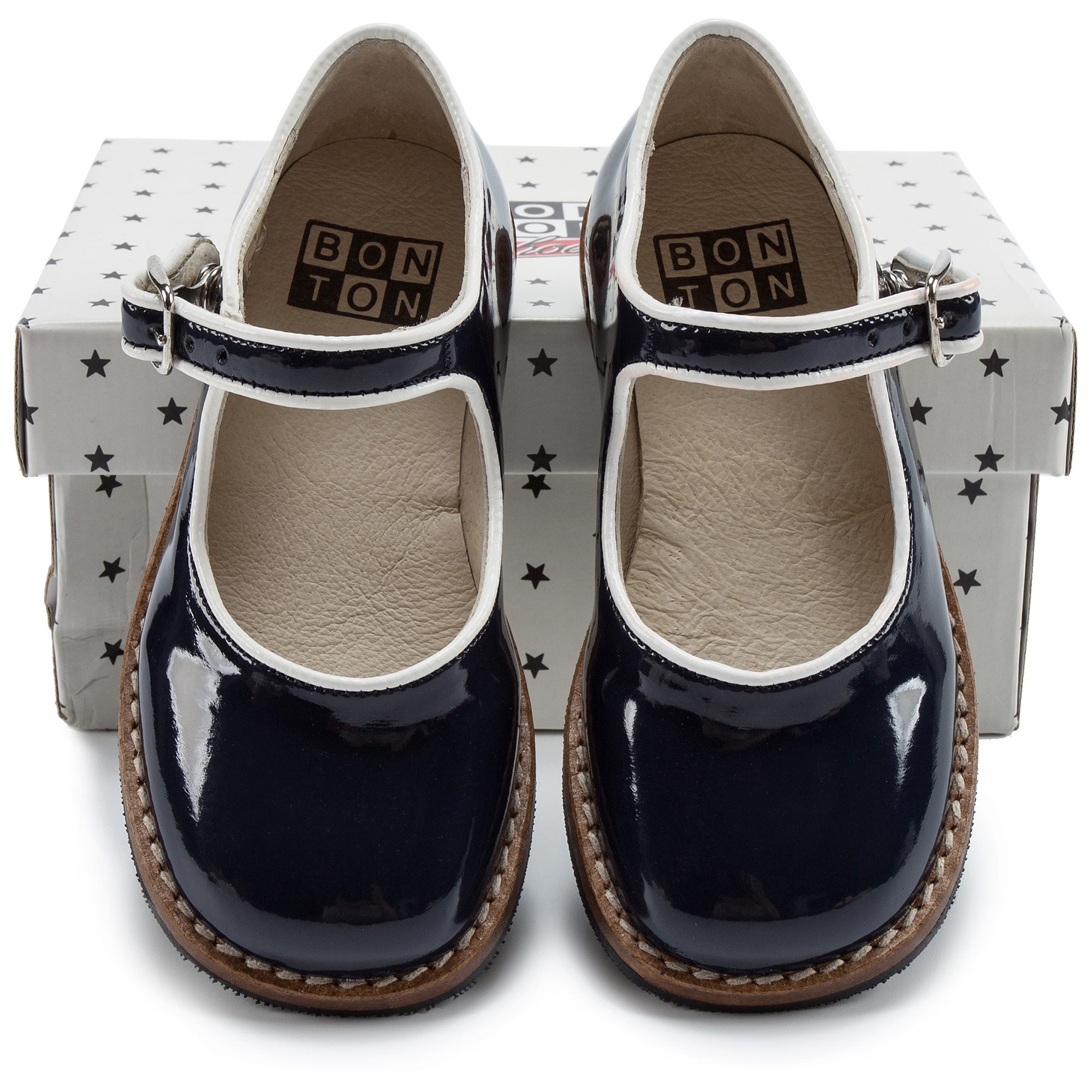 Girls Black Cuir Shoes