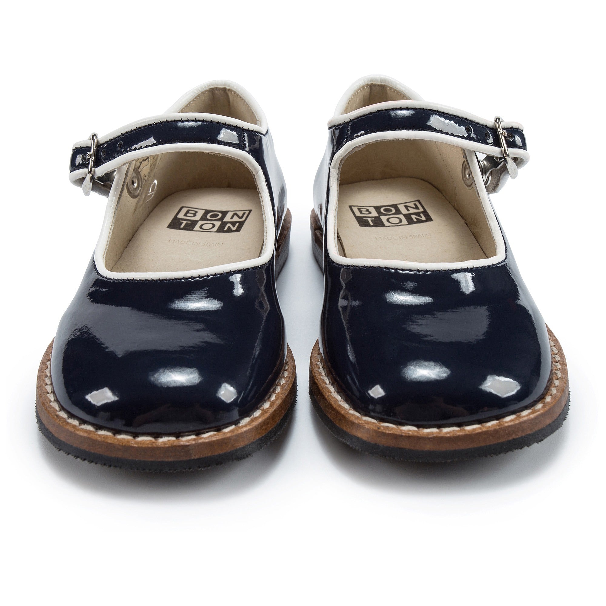 Girls Black Cuir Shoes
