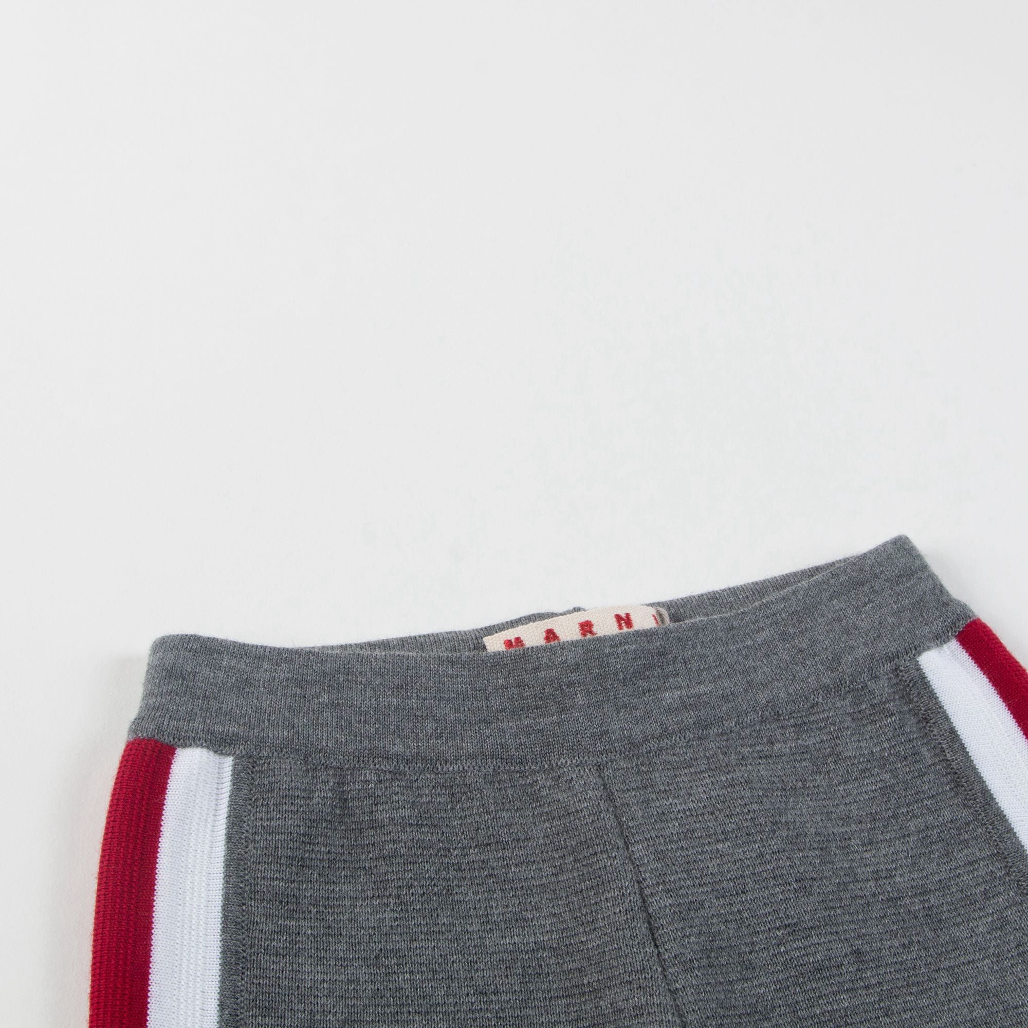 Girls Medium Grey Wool Trousers
