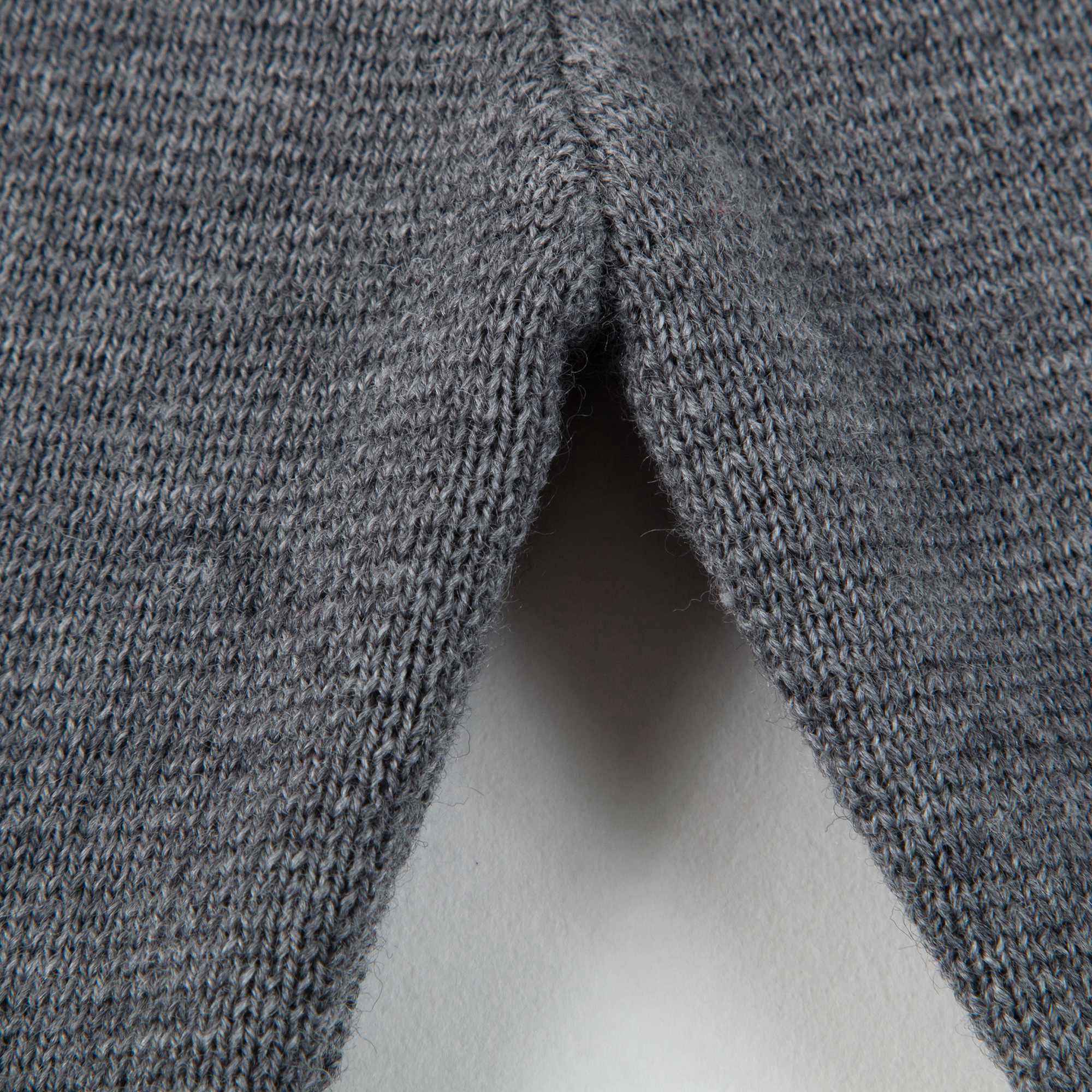 Girls Medium Grey Wool Trousers
