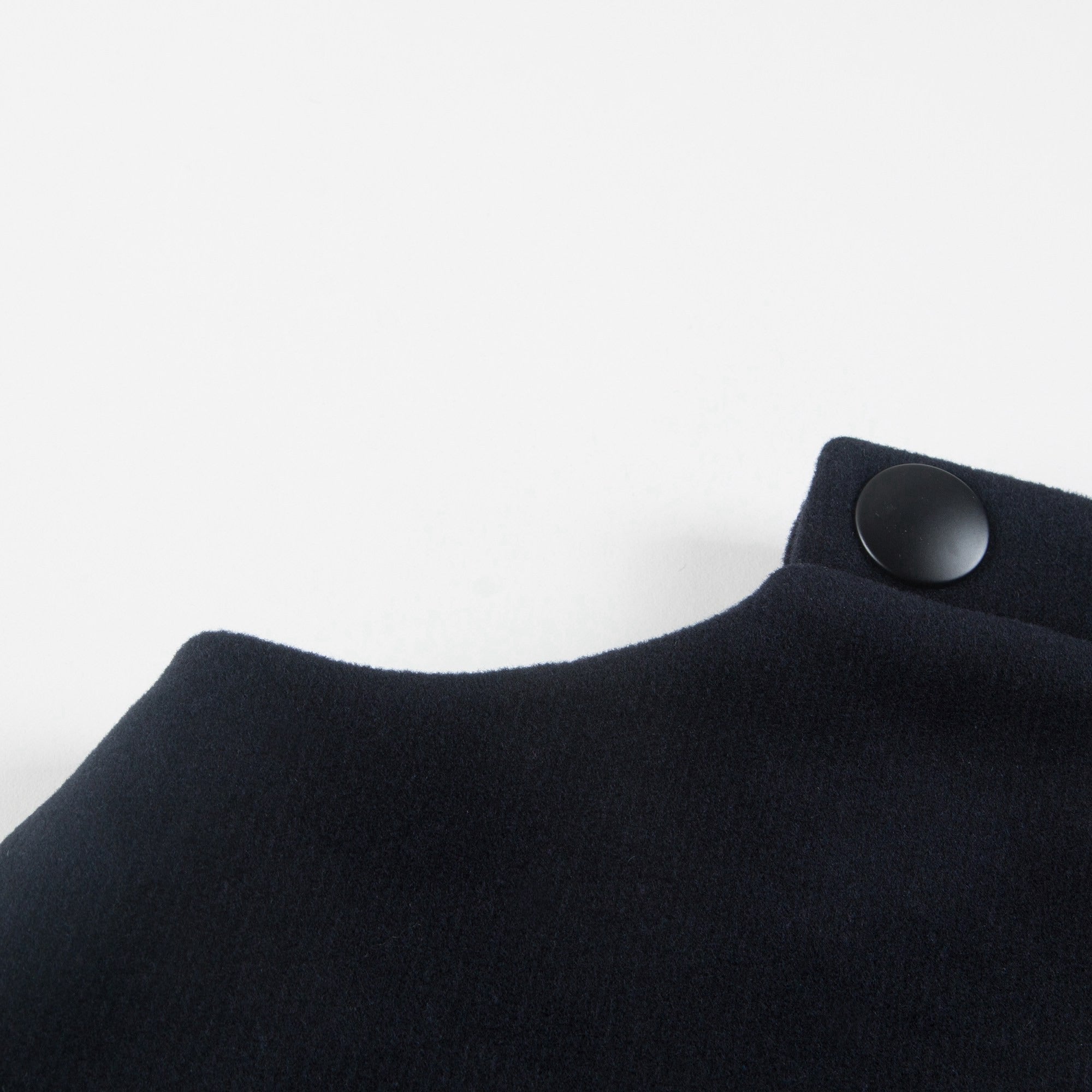 Girls Navy Blue  Wool Jacket