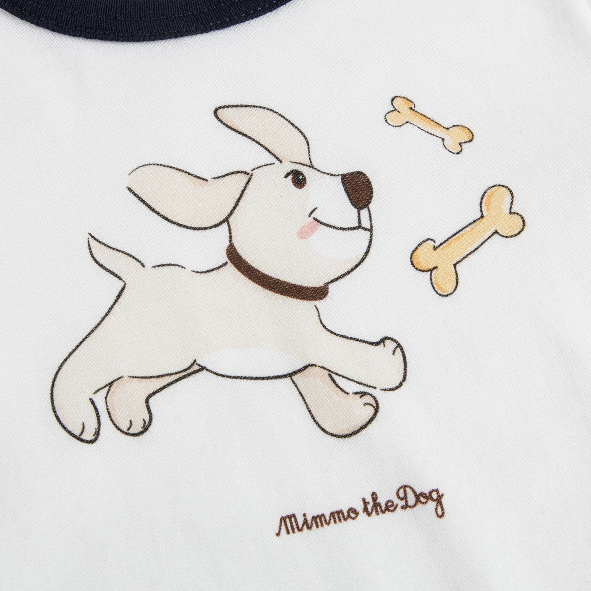 Baby White Dog Printed Gift Set 3 Piece