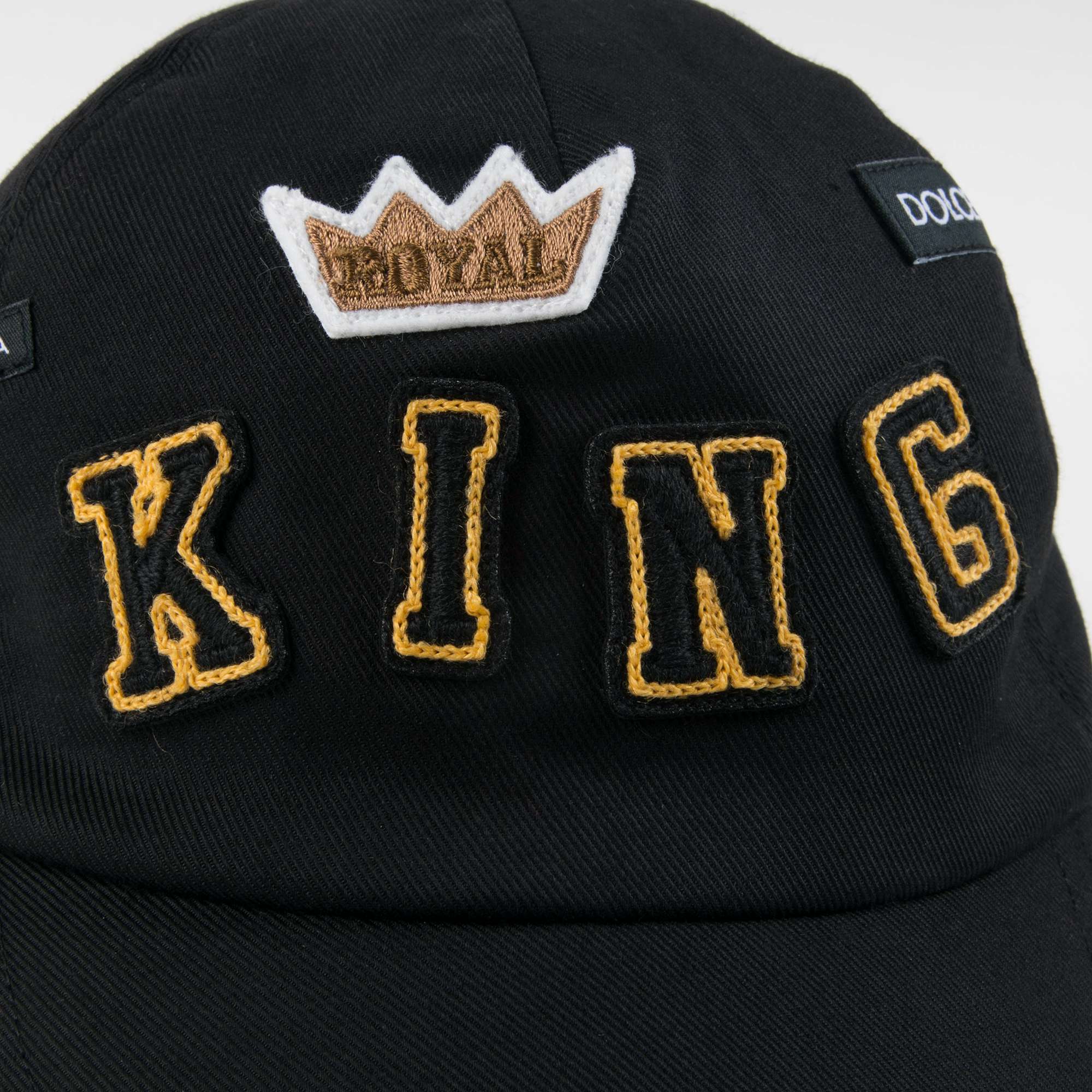 Boys Navy Blue "King" Hat