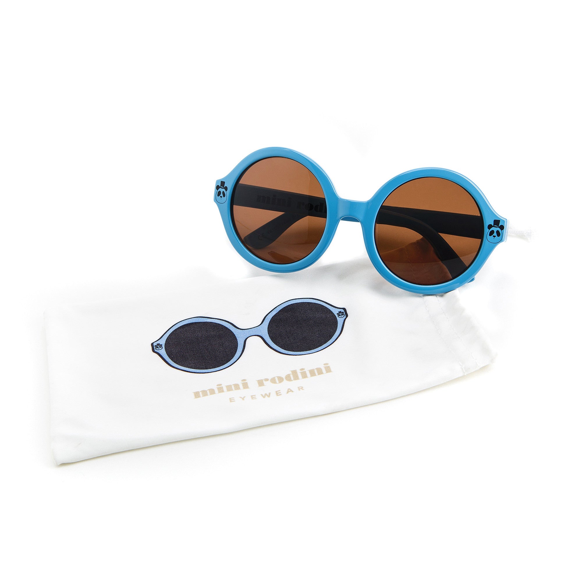 Blue Panda Printed Sunglasses