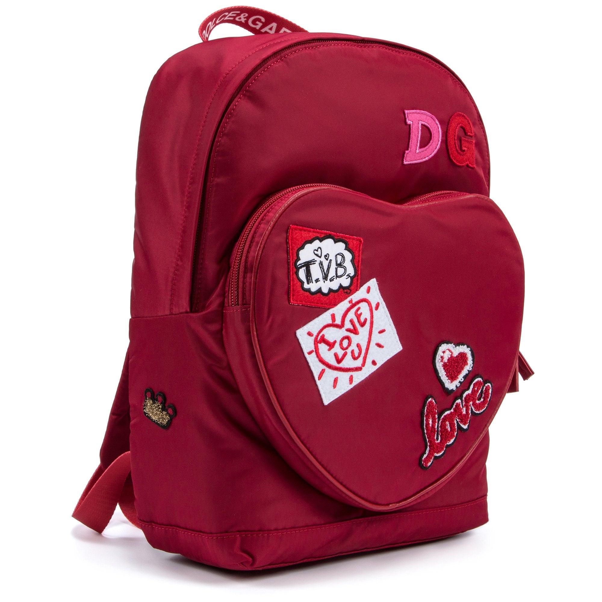 Girls Red "DG"  Bag