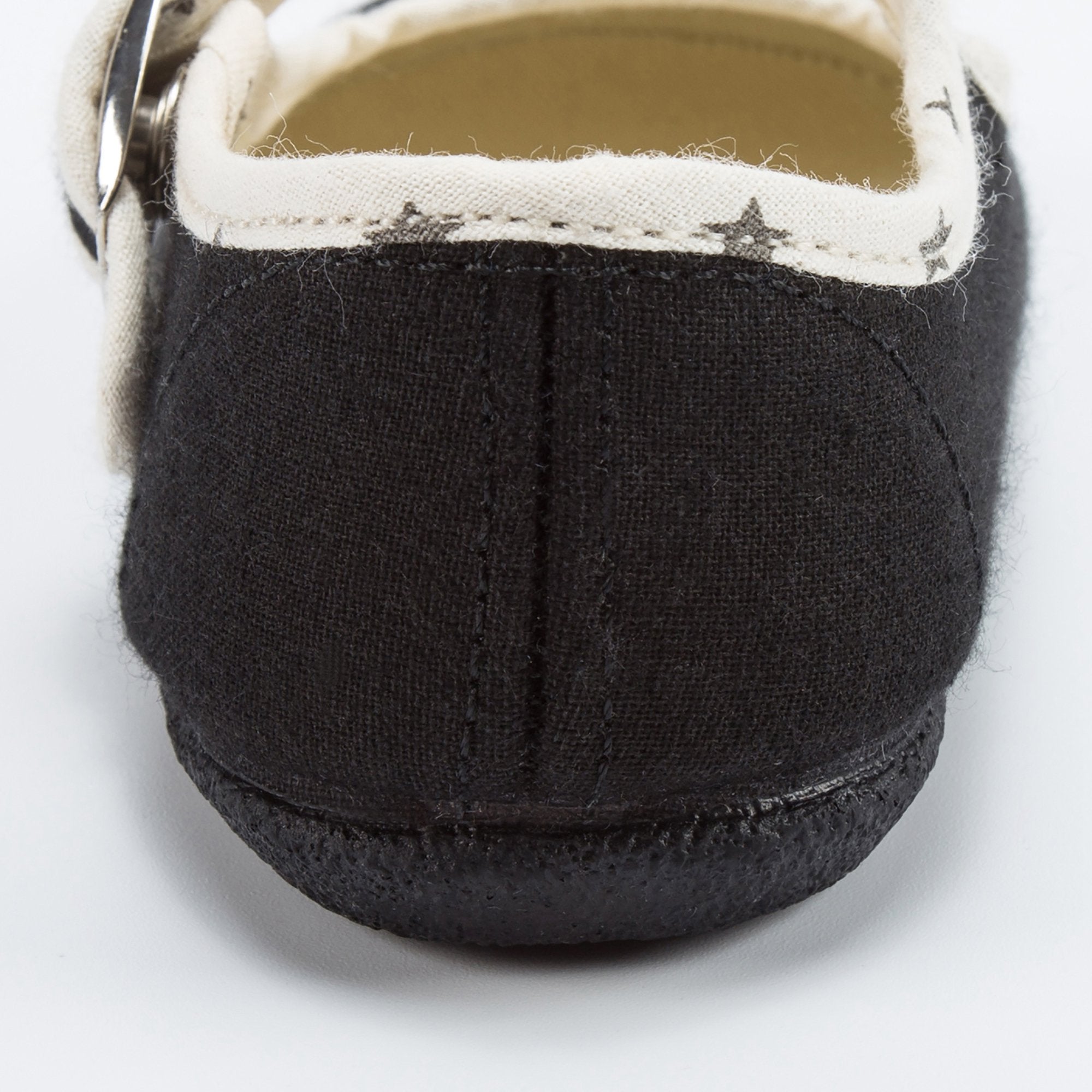 Baby Black Cotton Shoes