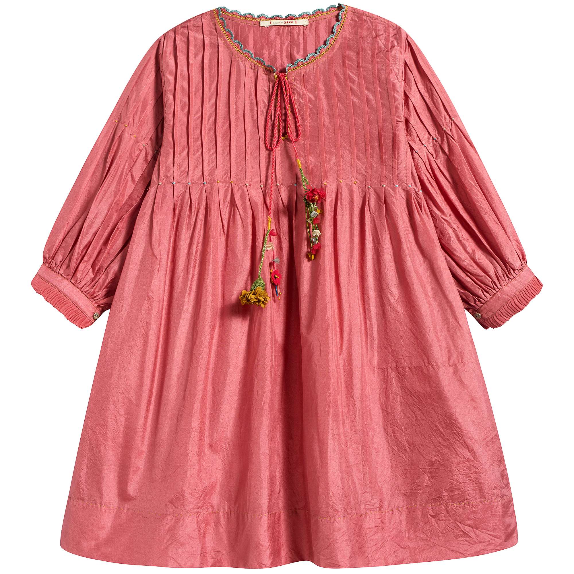 Girls Peach Dress