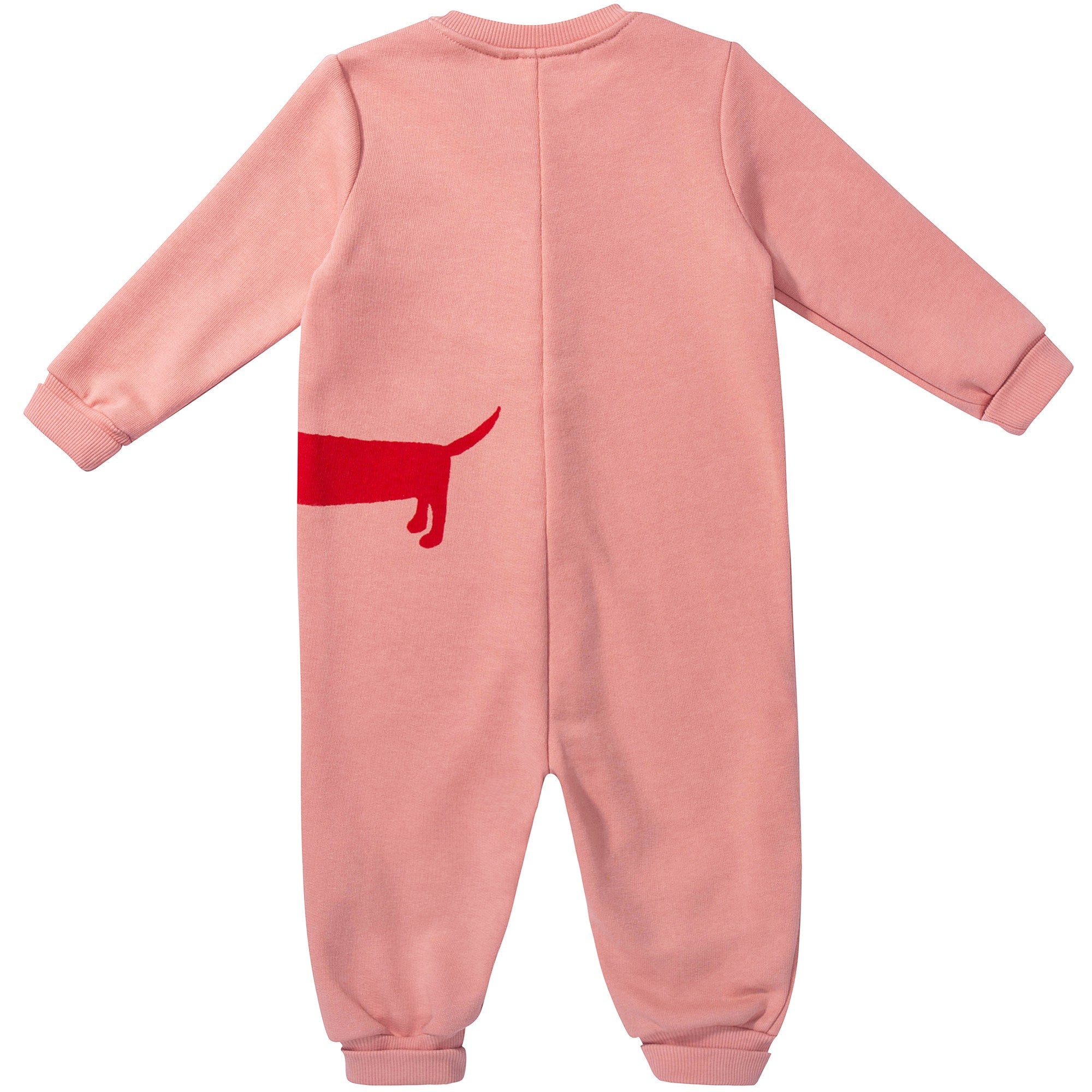 Baby Pink Organic Cotton 鈥淒og鈥?Romper