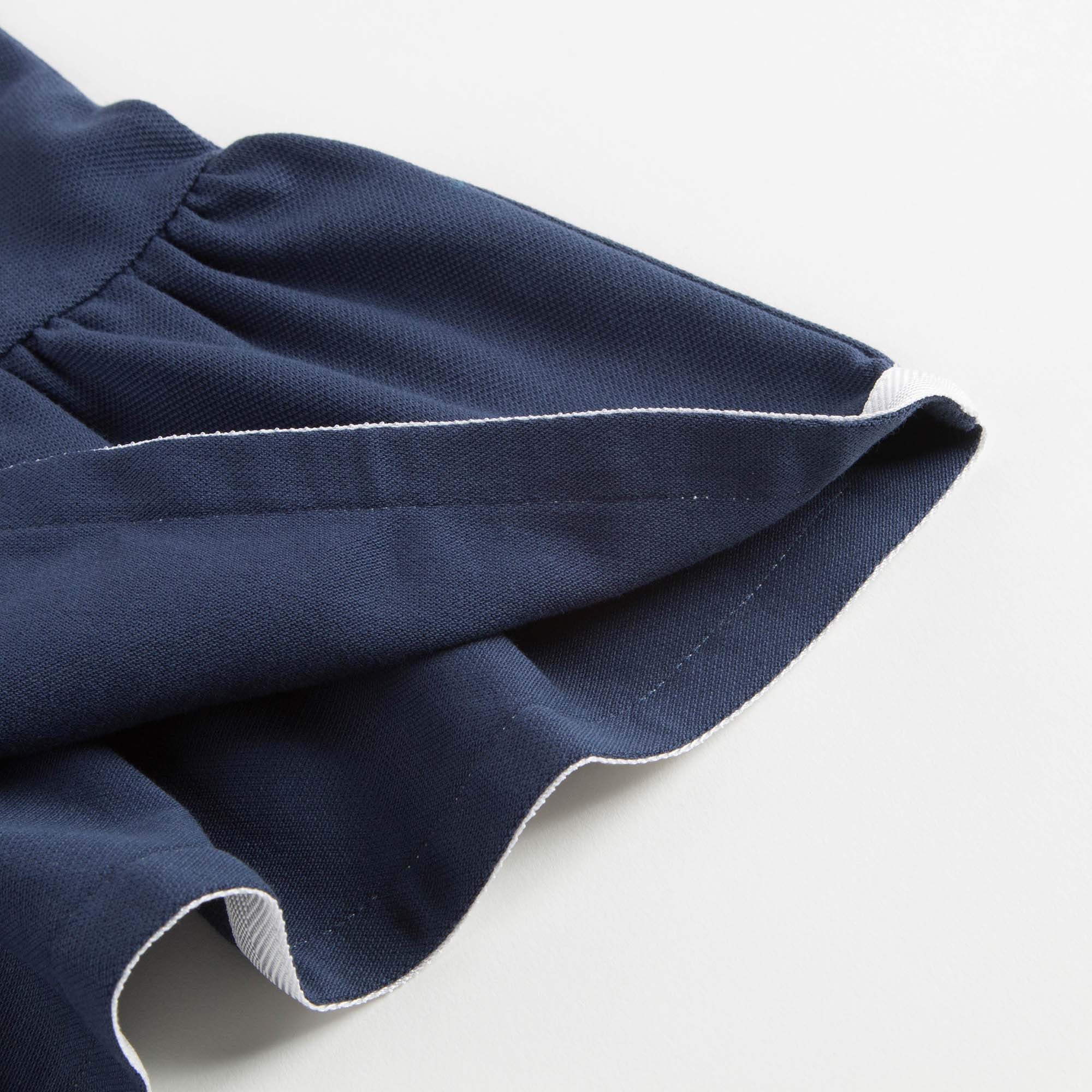 Girls Blue Polo Dress