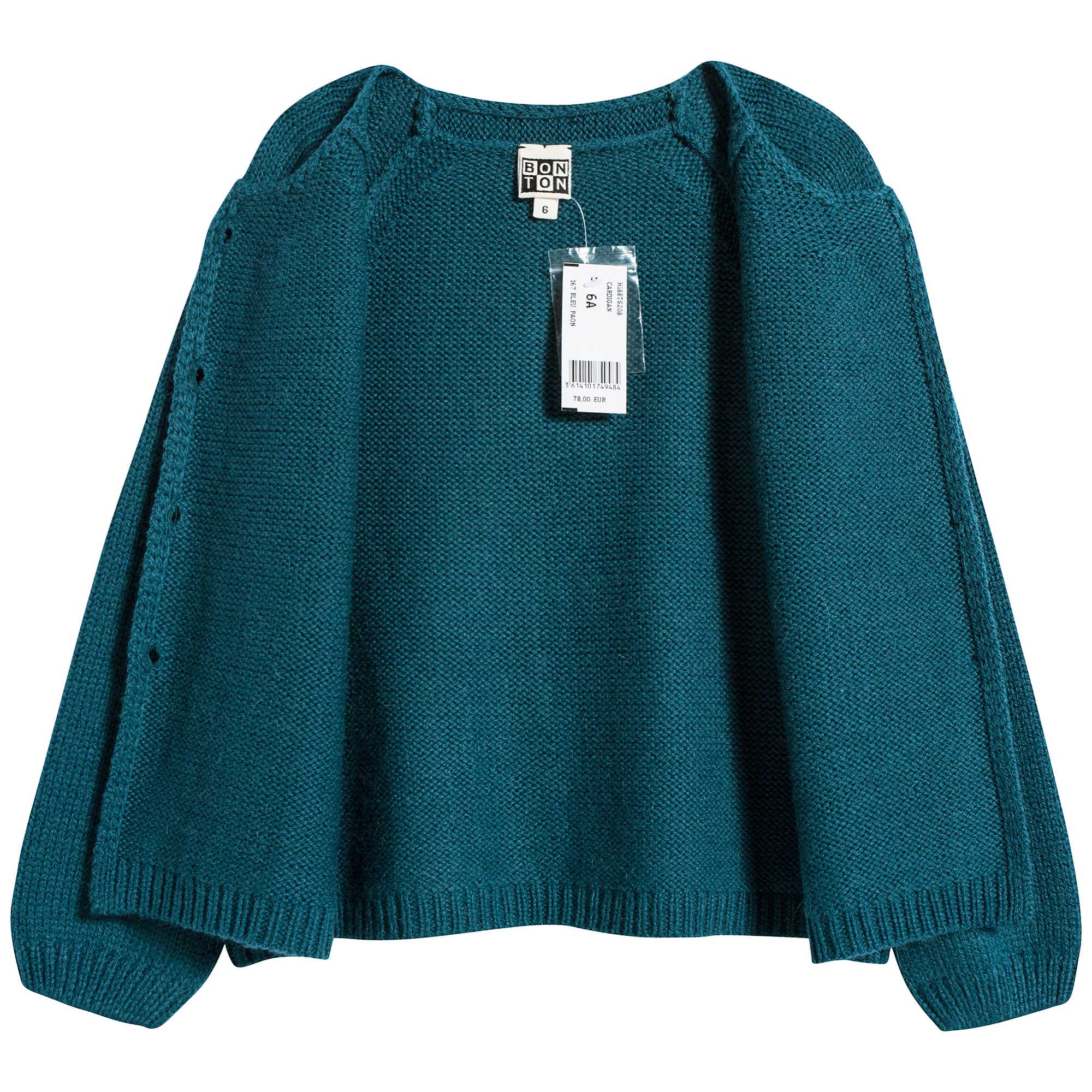 Girls Blue Paon Cardigan