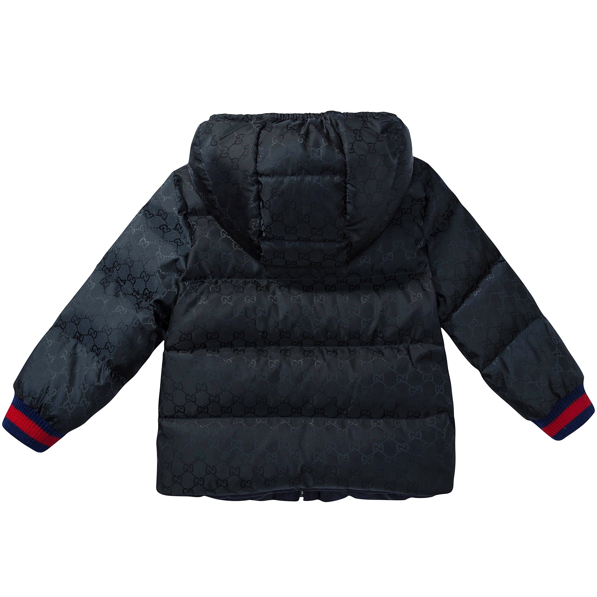 Baby Boys Blue Reversible Down Coat