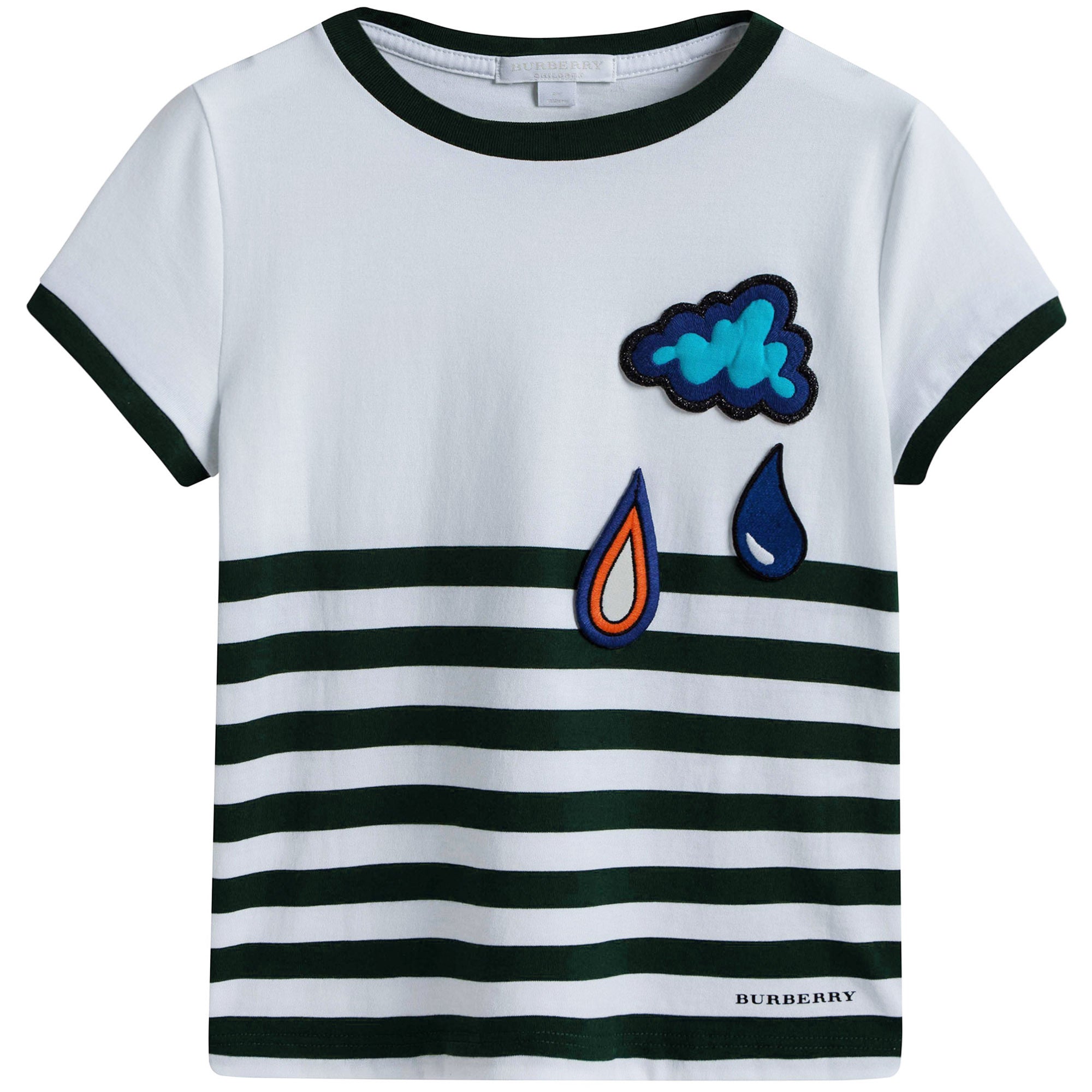 Boys Striped Cloud T-Shirt