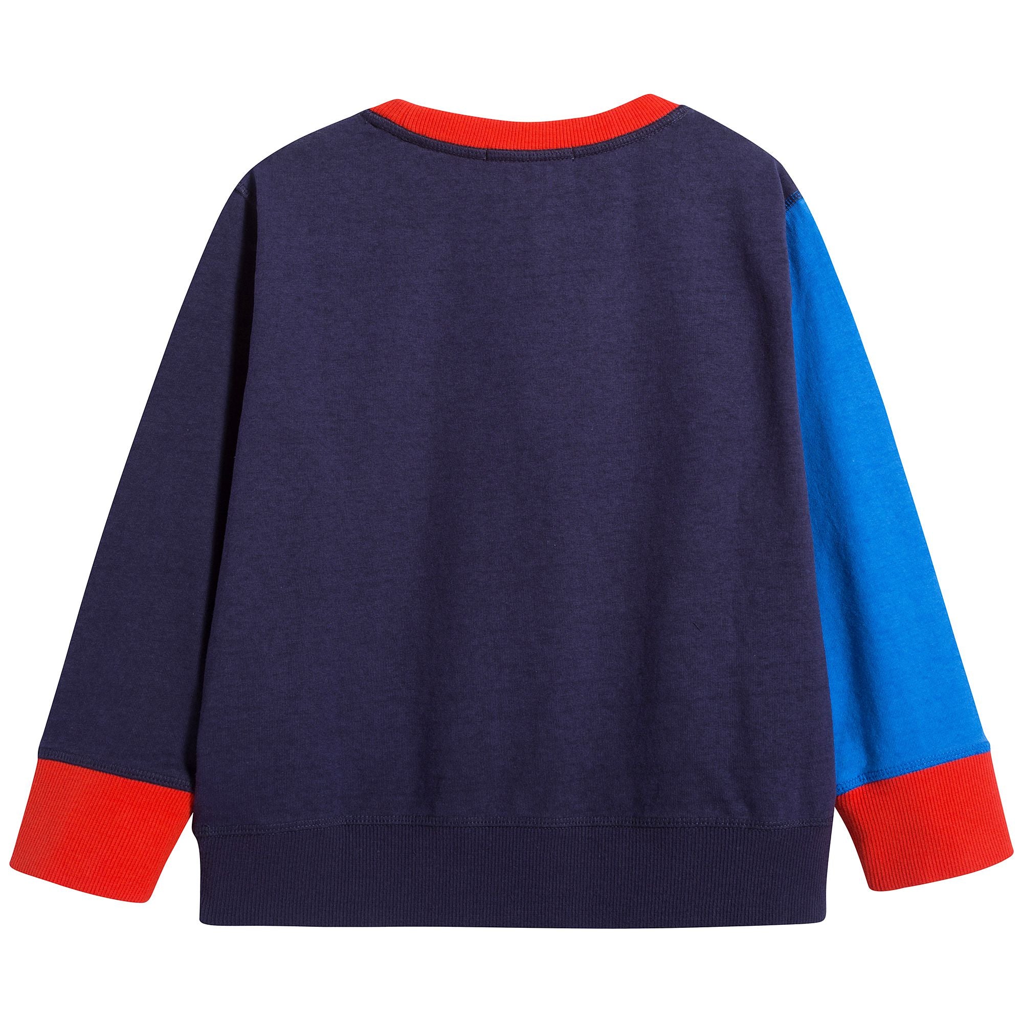 Boys Stitching Logo Cotton T-shirt